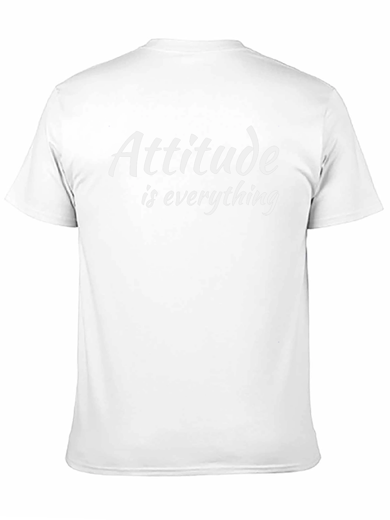 Attitude is Everything Graphic T-Shirt - Black