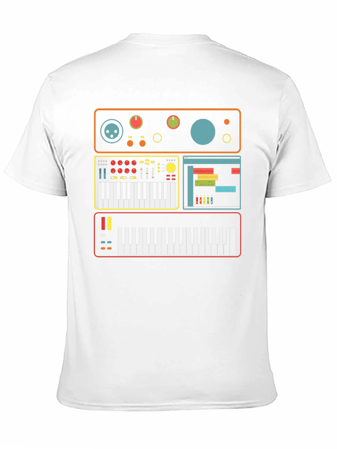 Synth Lover T-Shirt: Music Production Gear Tee