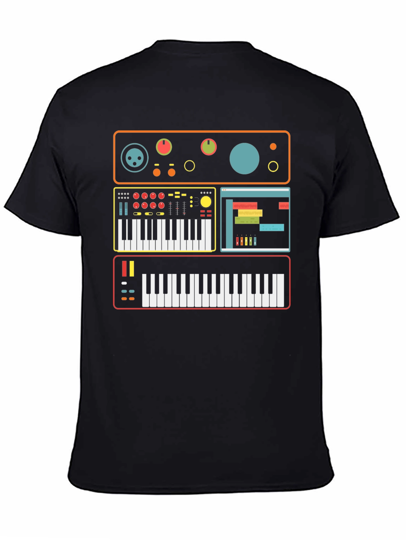 Synth Lover T-Shirt: Music Production Gear Tee