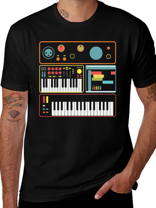 Synth Lover T-Shirt: Music Production Gear Tee