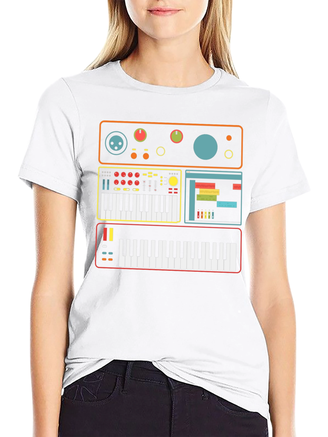 Synth Lover T-Shirt: Music Production Gear Tee