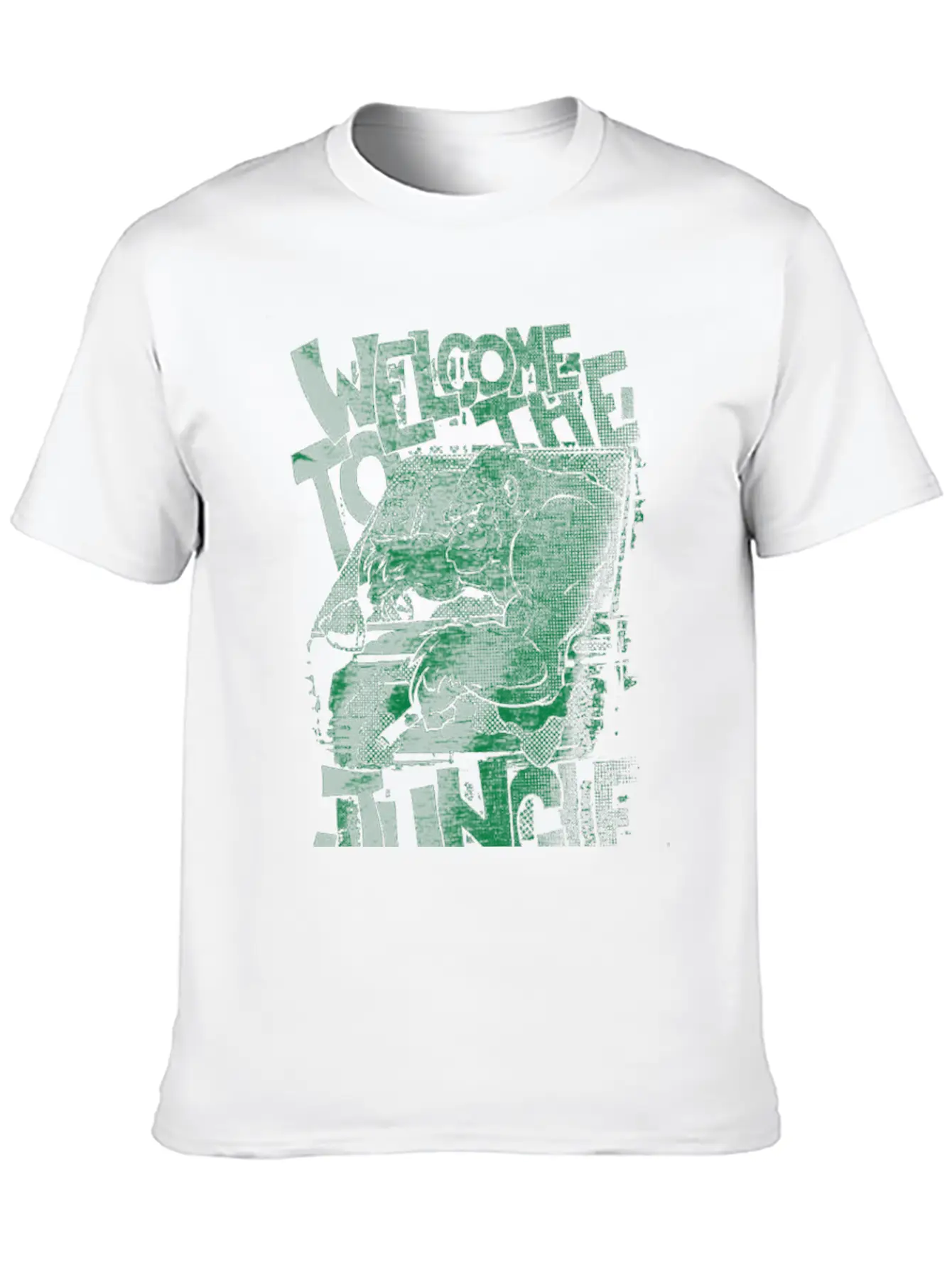 Welcome To The Jungle Unisex Casual T-Shirt – Clean Design For Daily Comfort