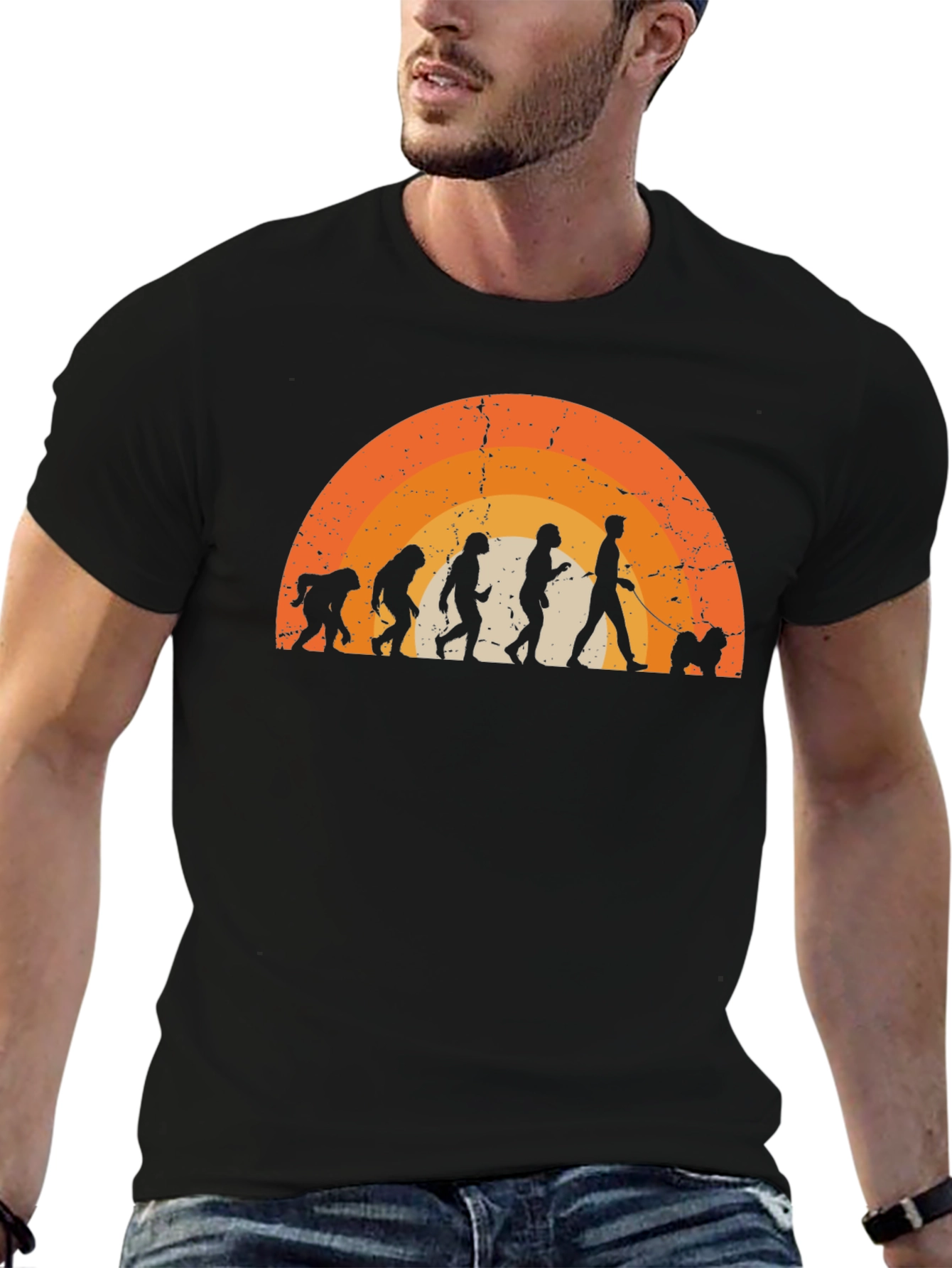 Evolution of Dog Lover T-Shirt