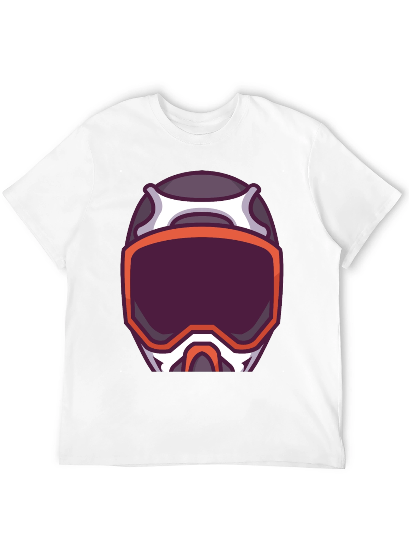 Helmet Graphic Tee - Bold Design Comfortable Fit