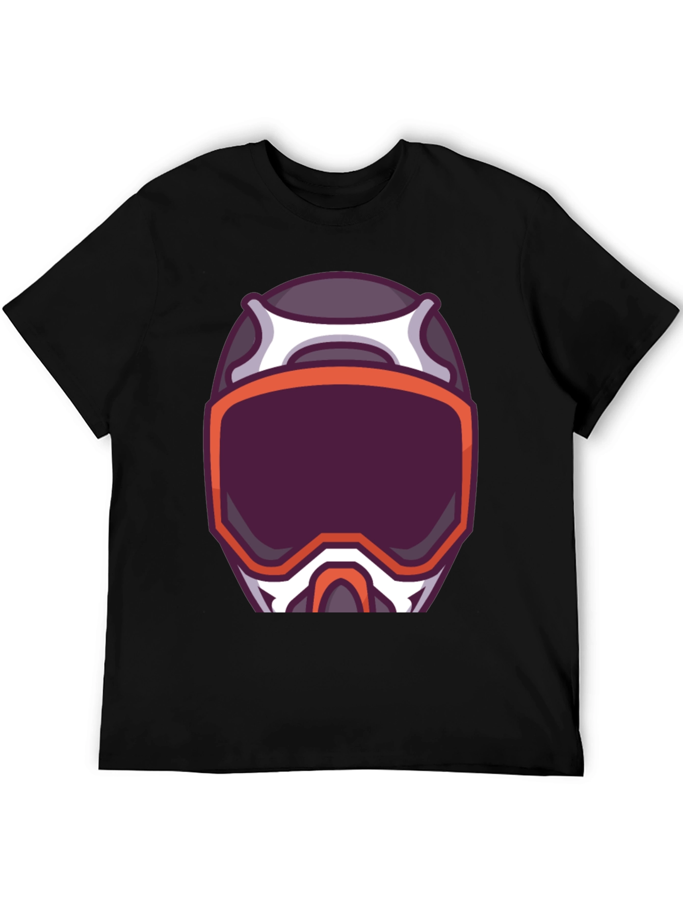 Helmet Graphic Tee - Bold Design Comfortable Fit