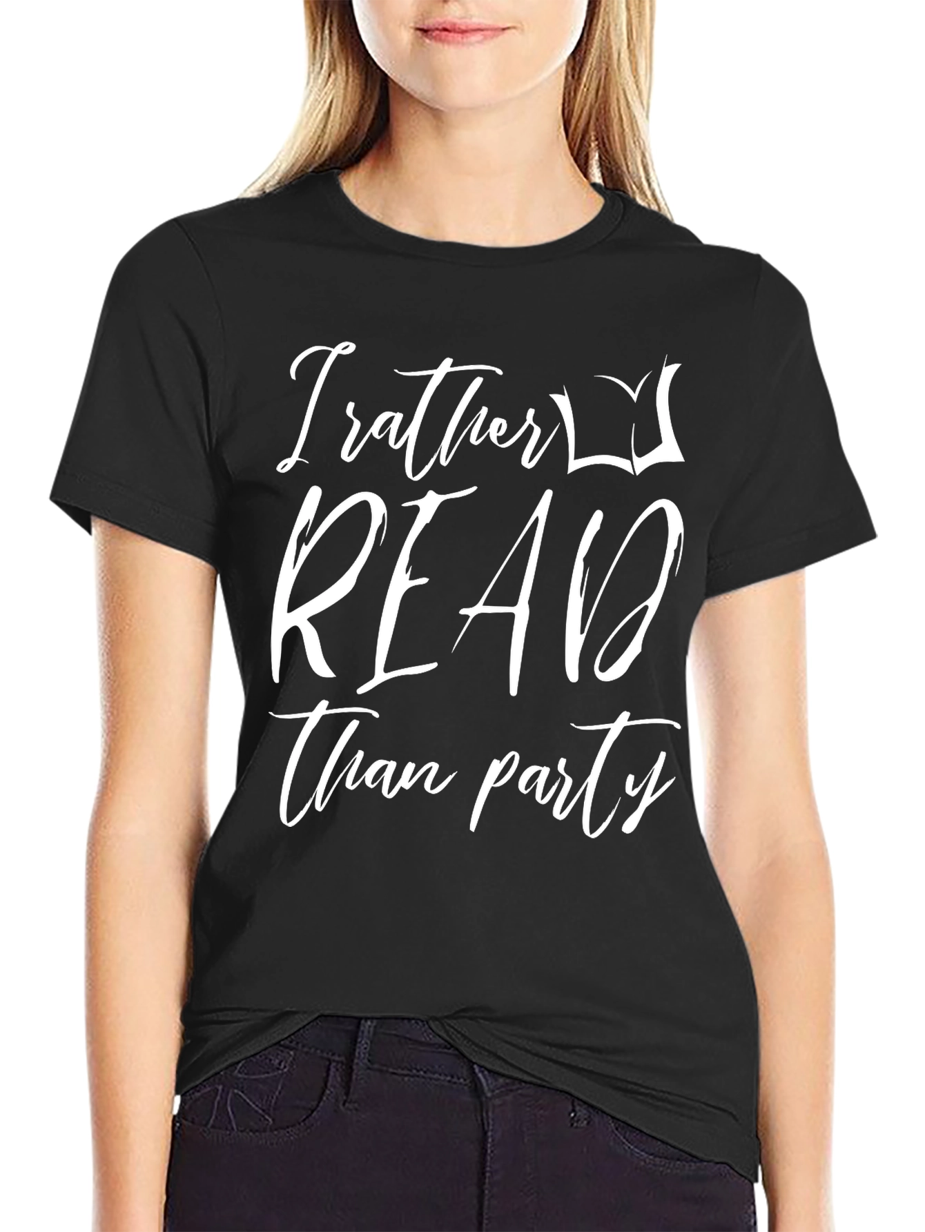 Id Rather Read T-Shirt
