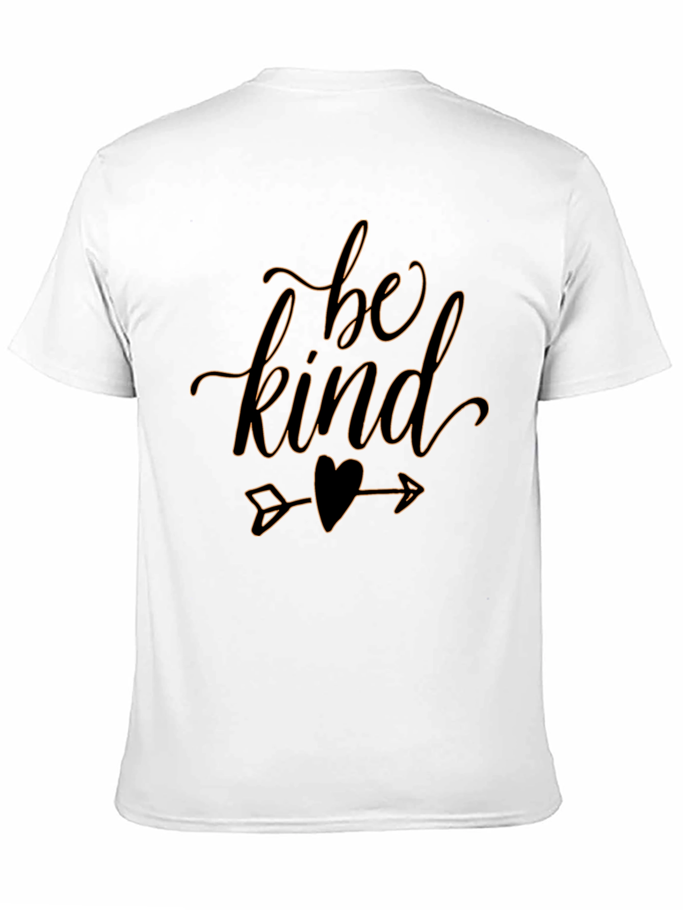 Be Kind Graphic Tee - Black Casual T-Shirt