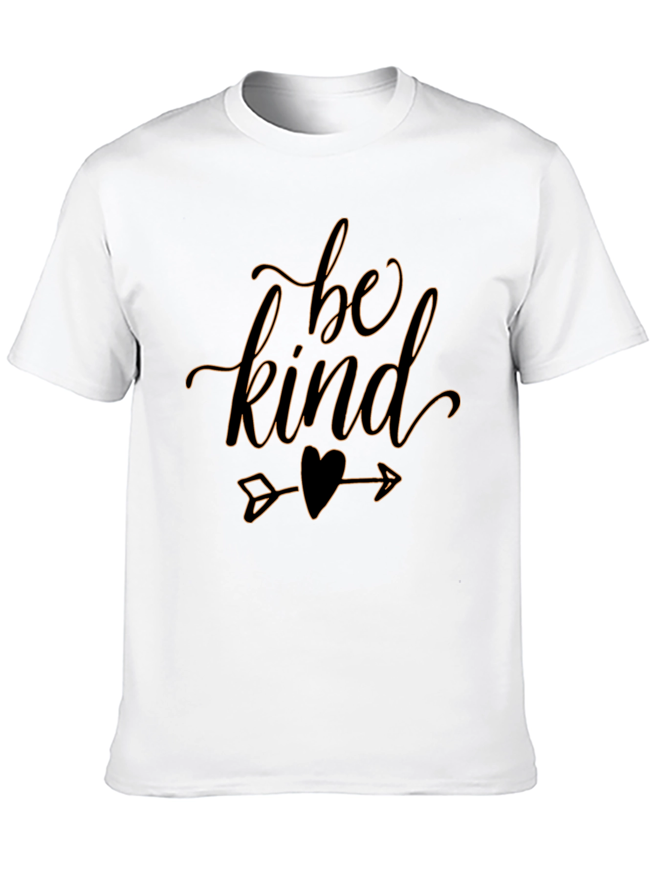 Be Kind Graphic Tee - Black Casual T-Shirt