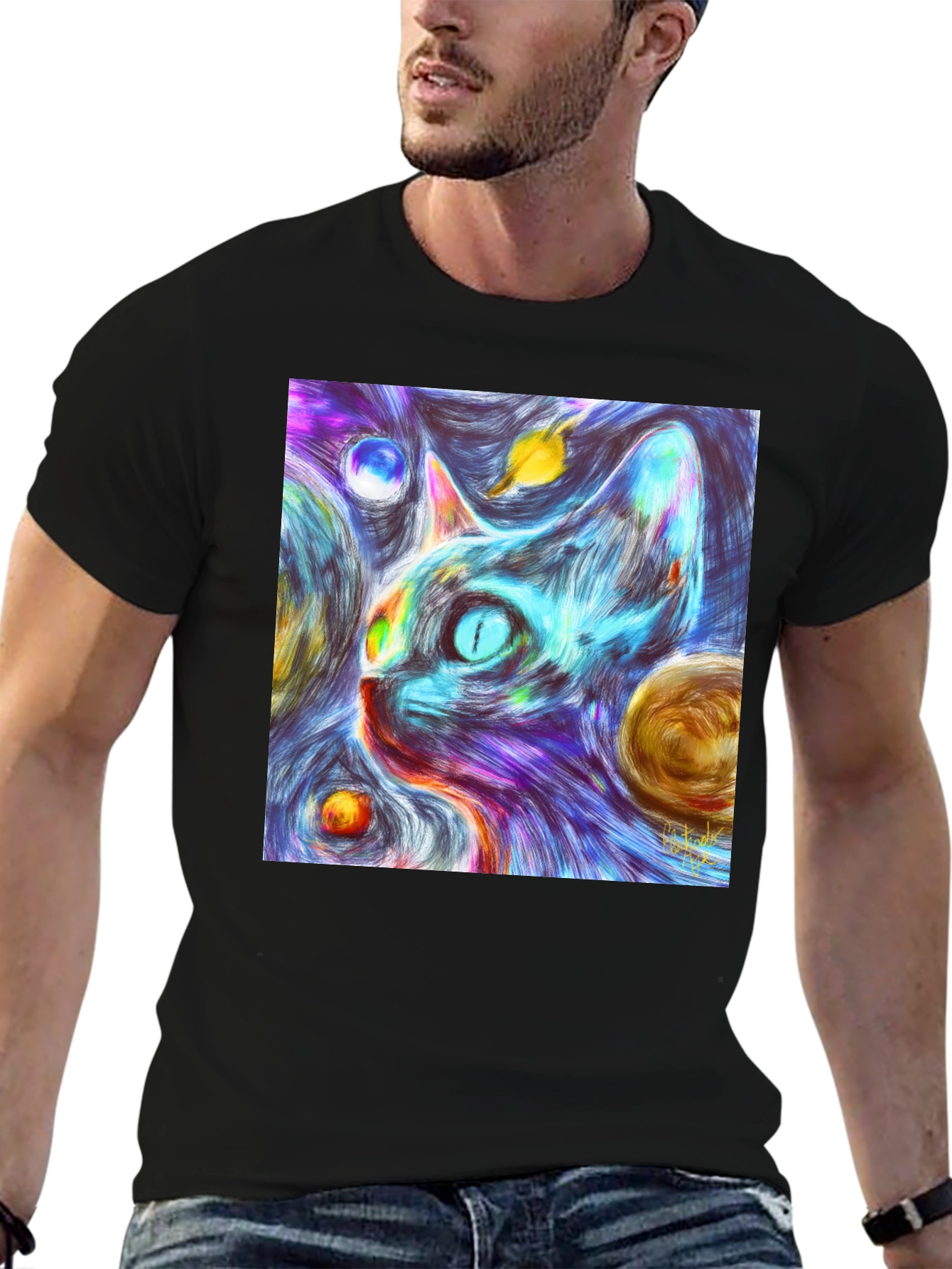 Galaxy Cat T-Shirt