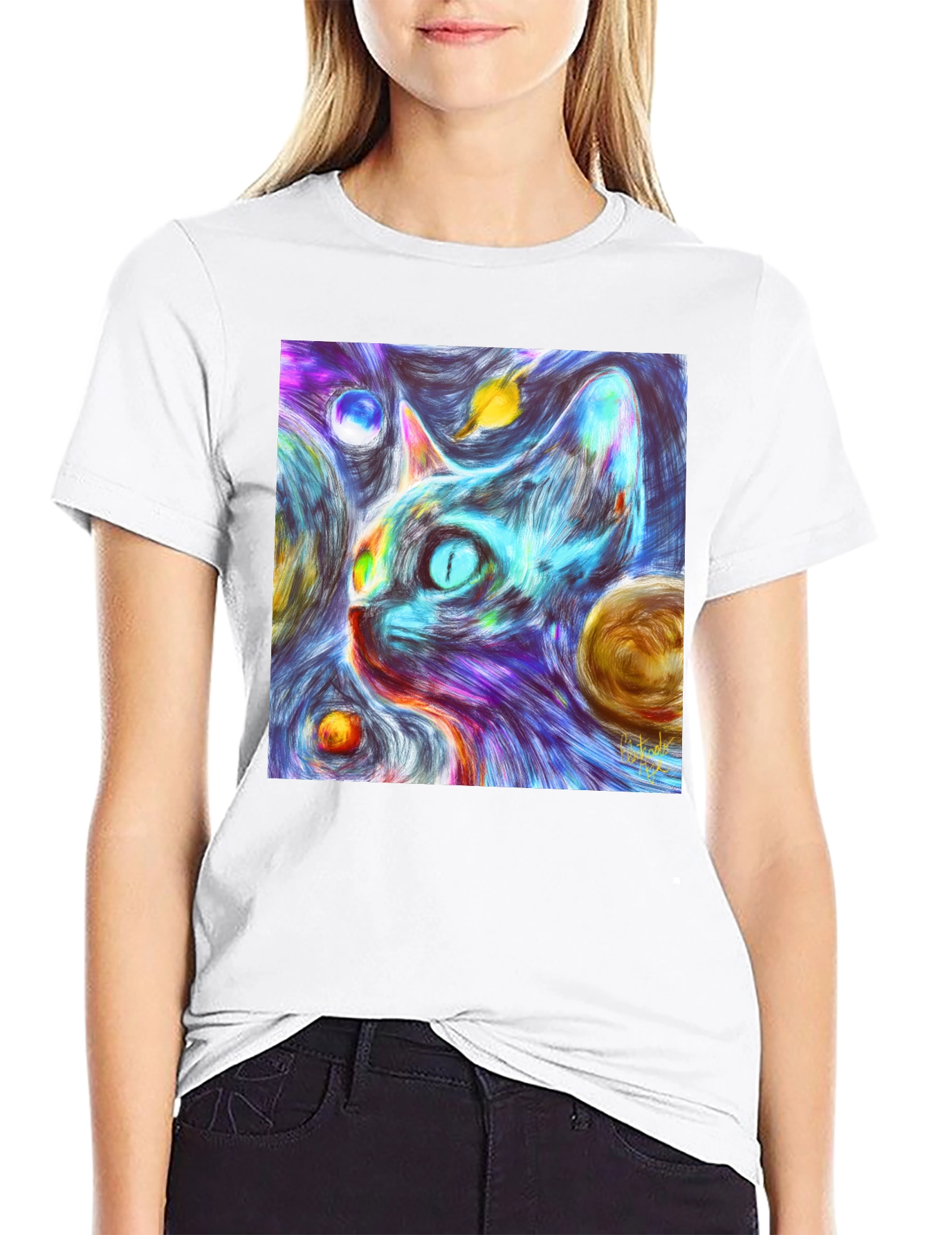 Galaxy Cat T-Shirt