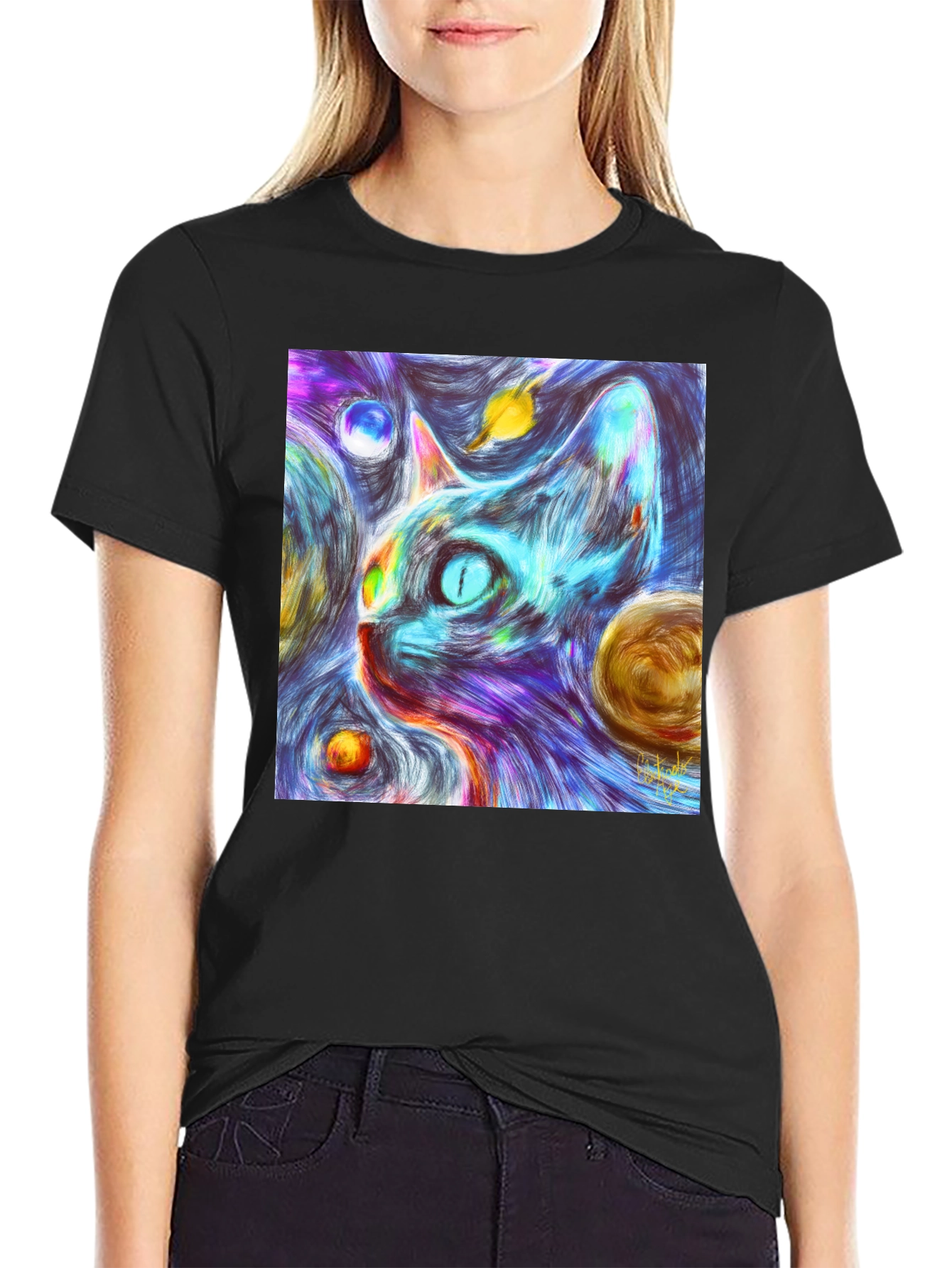 Galaxy Cat T-Shirt