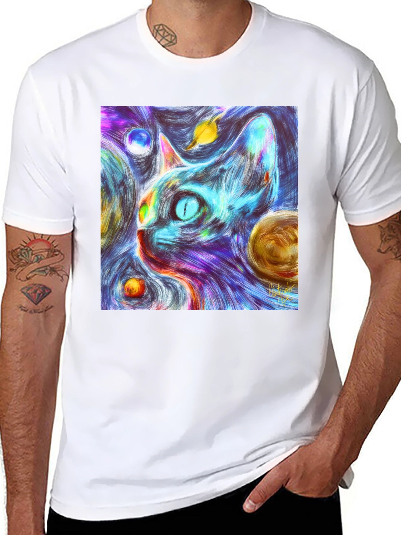 Galaxy Cat T-Shirt