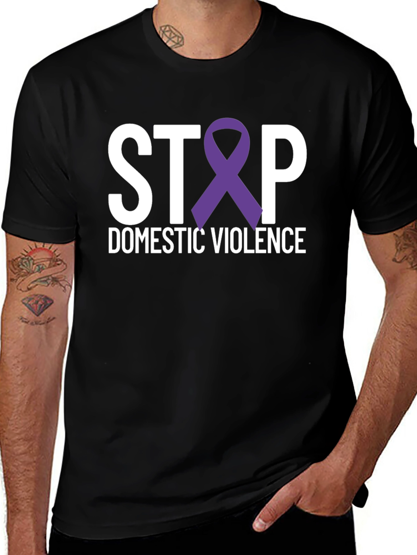 Stop Domestic Violence Awareness T-Shirt