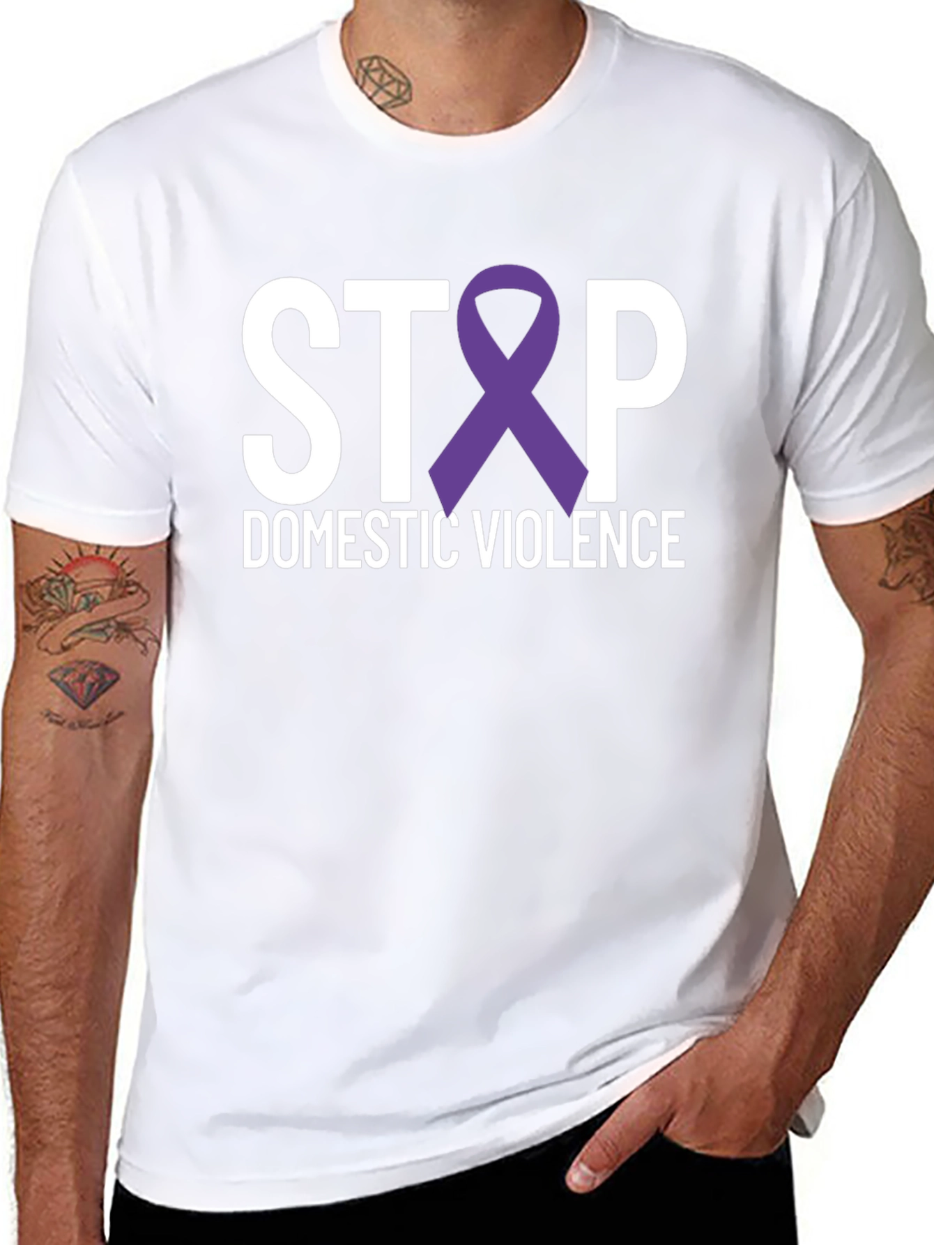 Stop Domestic Violence Awareness T-Shirt
