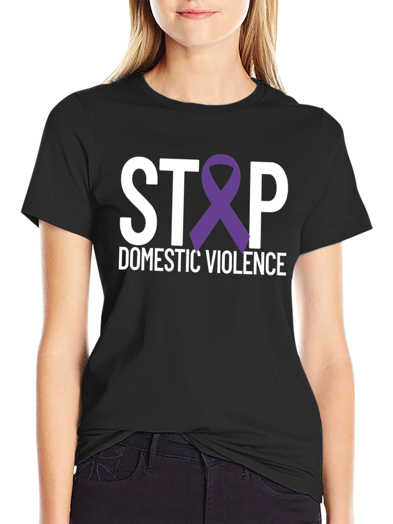 Stop Domestic Violence Awareness T-Shirt