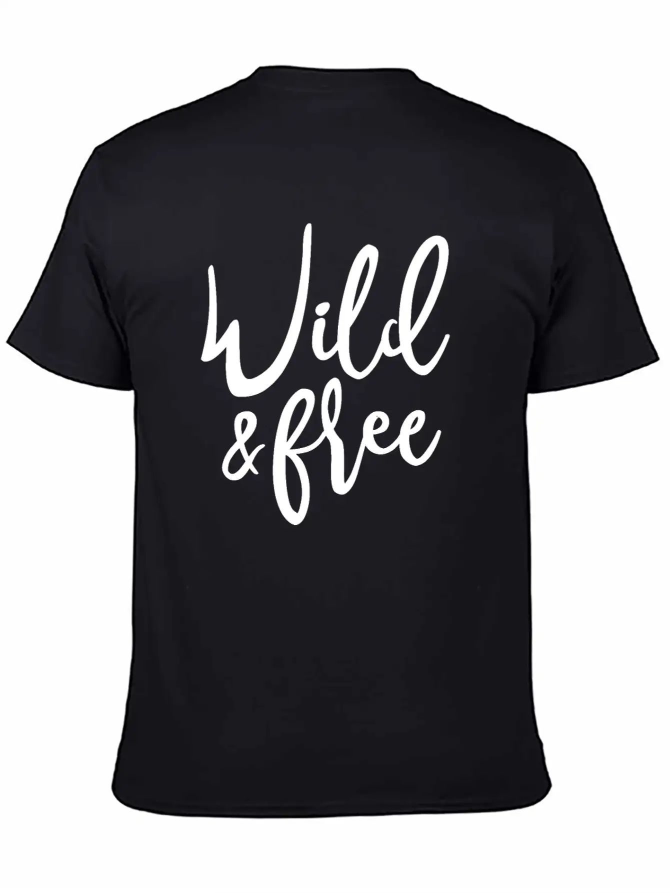 Wild And Free Unisex Casual T-Shirt – Clean Design For Daily Comfort