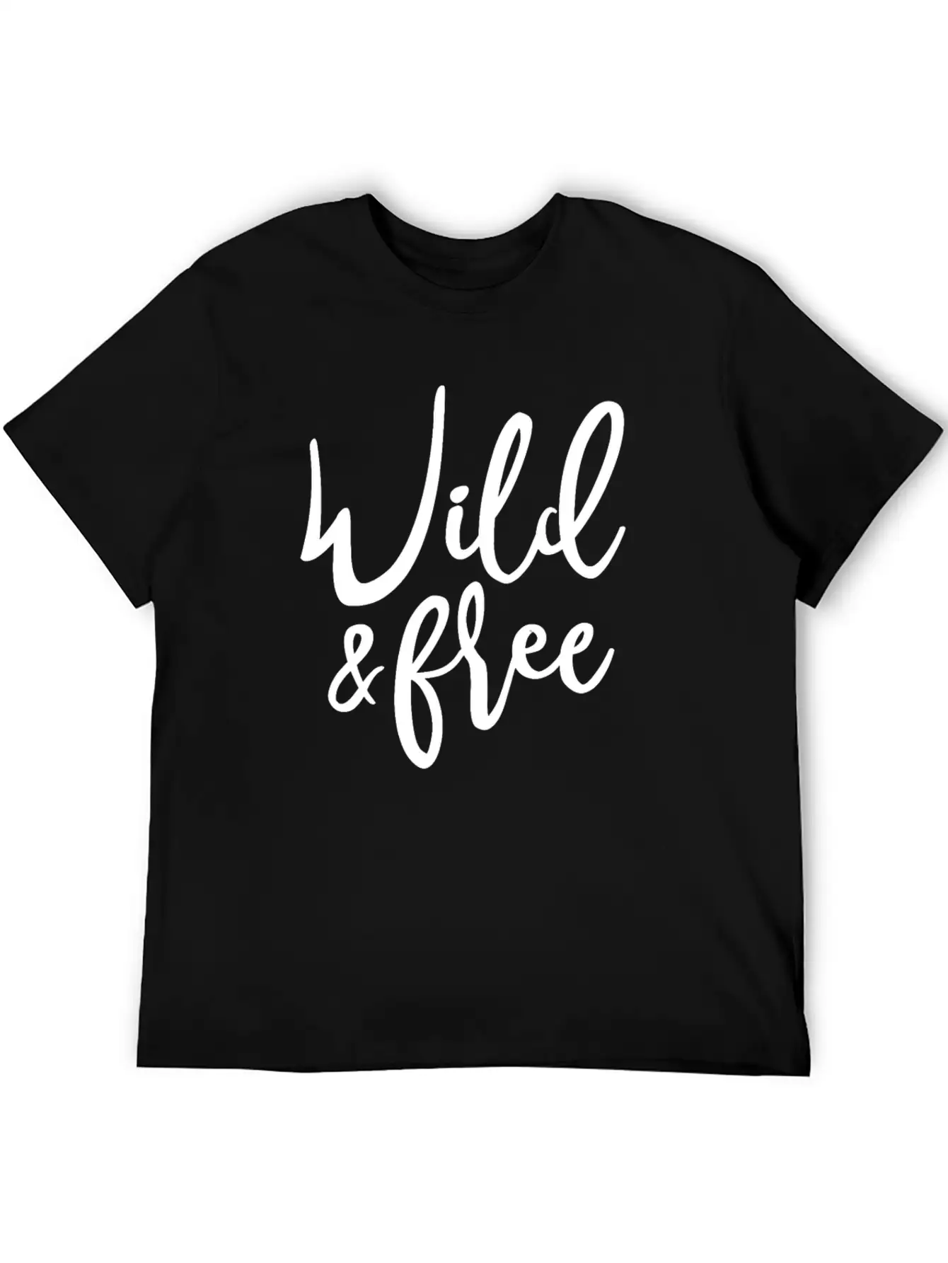 Wild And Free Unisex Casual T-Shirt – Clean Design For Daily Comfort