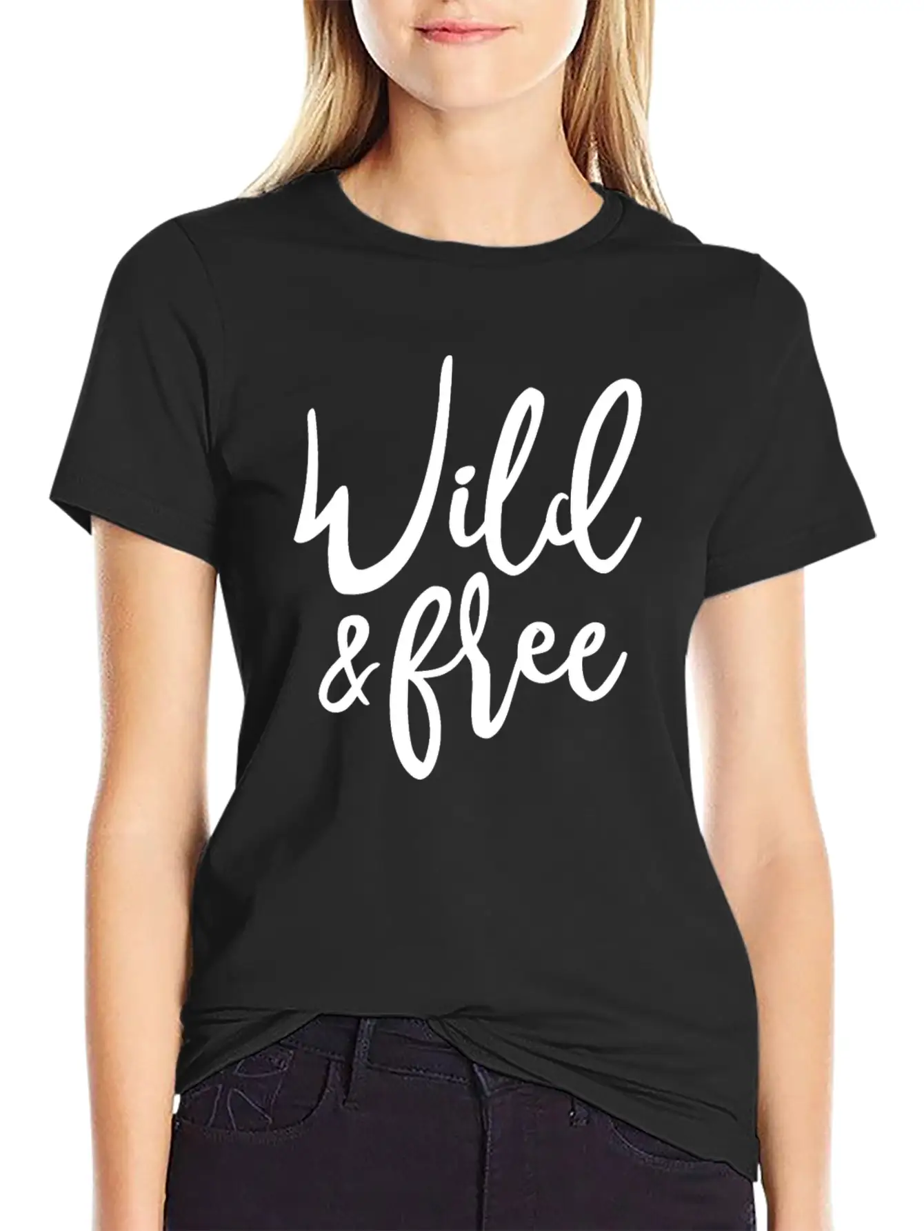 Wild And Free Unisex Casual T-Shirt – Clean Design For Daily Comfort