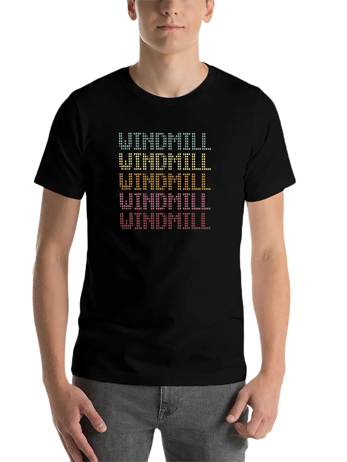 Windmill Wind Power Shirt Gift Idea Unisex Casual T-Shirt – Clean Design For Daily Comfort