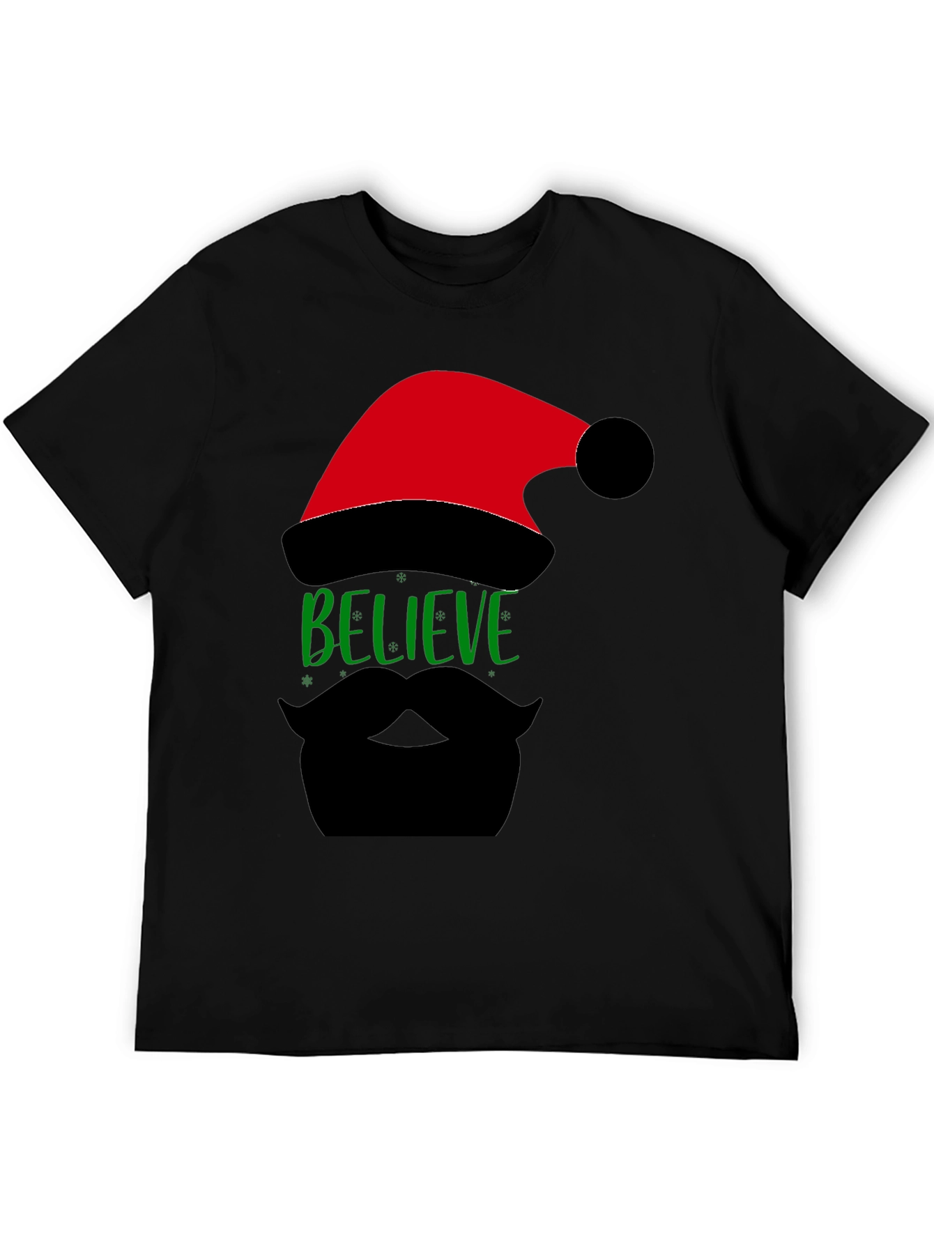 Believe Santa Beard T-Shirt