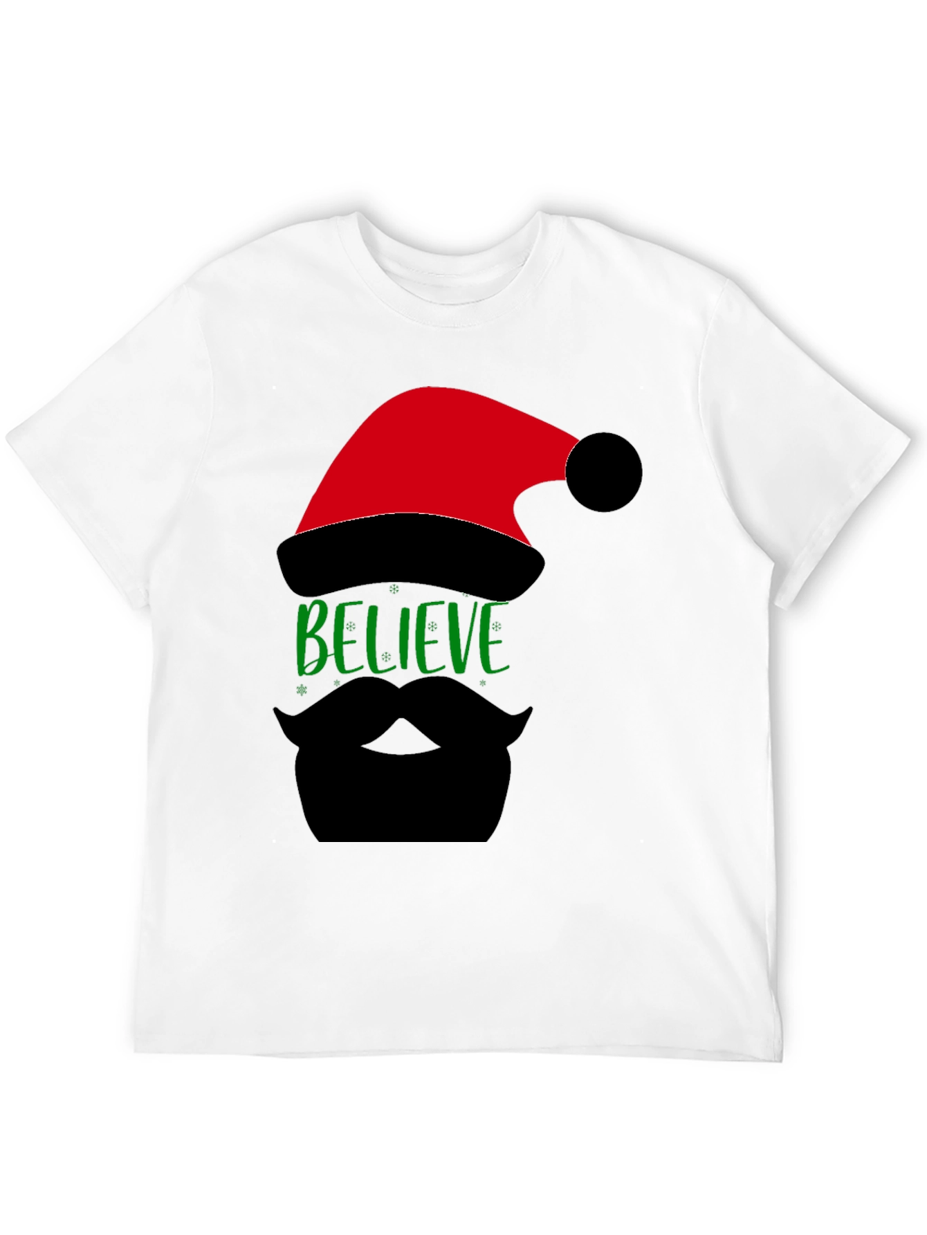 Believe Santa Beard T-Shirt