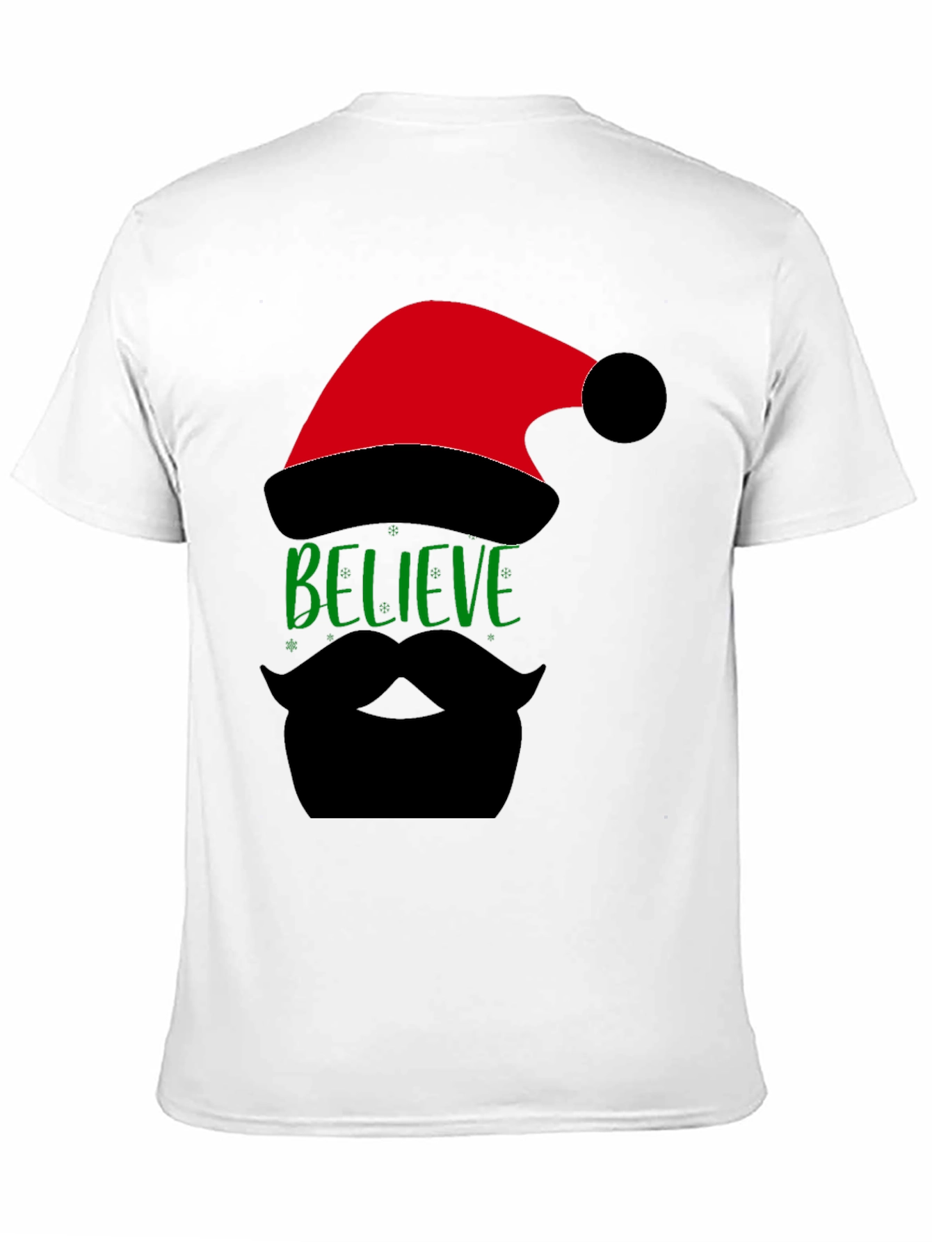 Believe Santa Beard T-Shirt