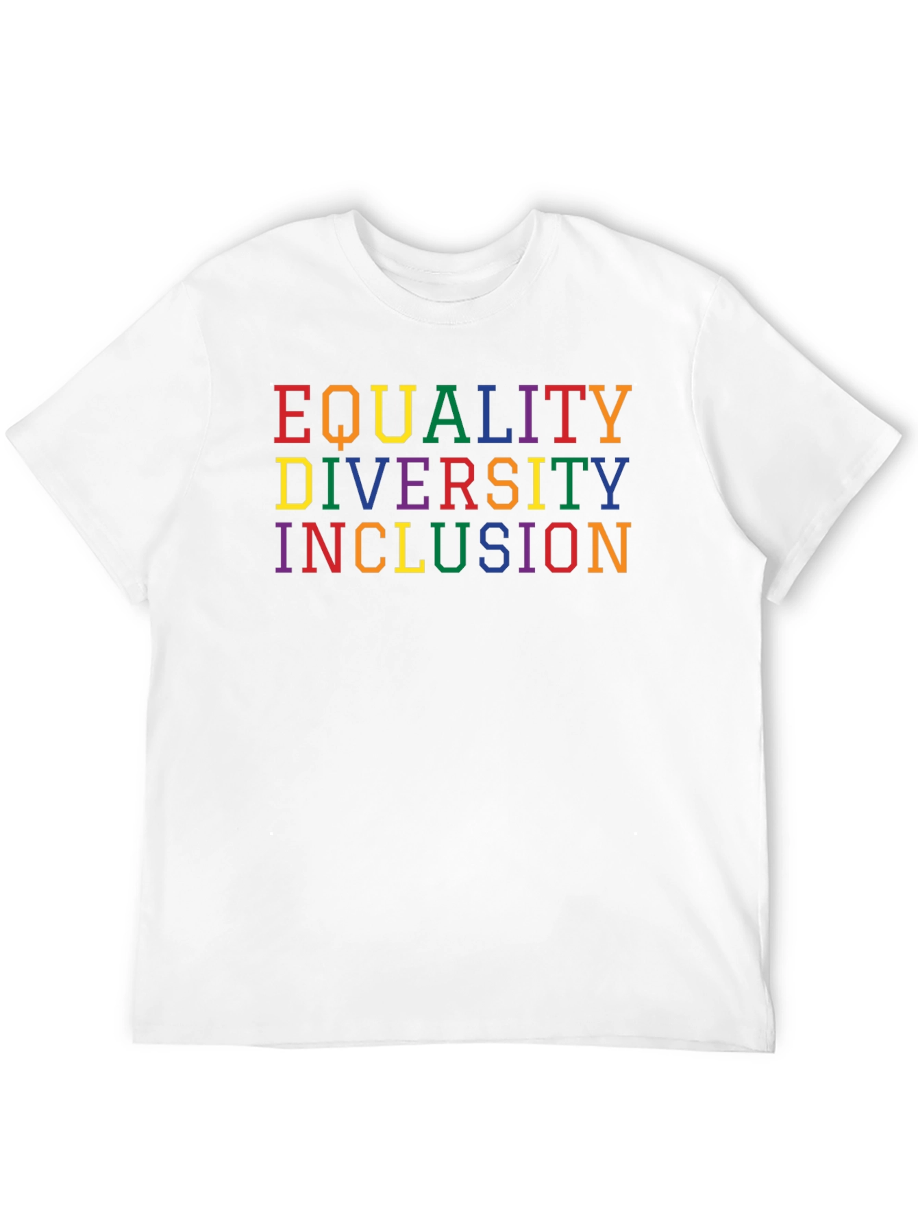 Equality Diversity Inclusion Rainbow T-Shirt