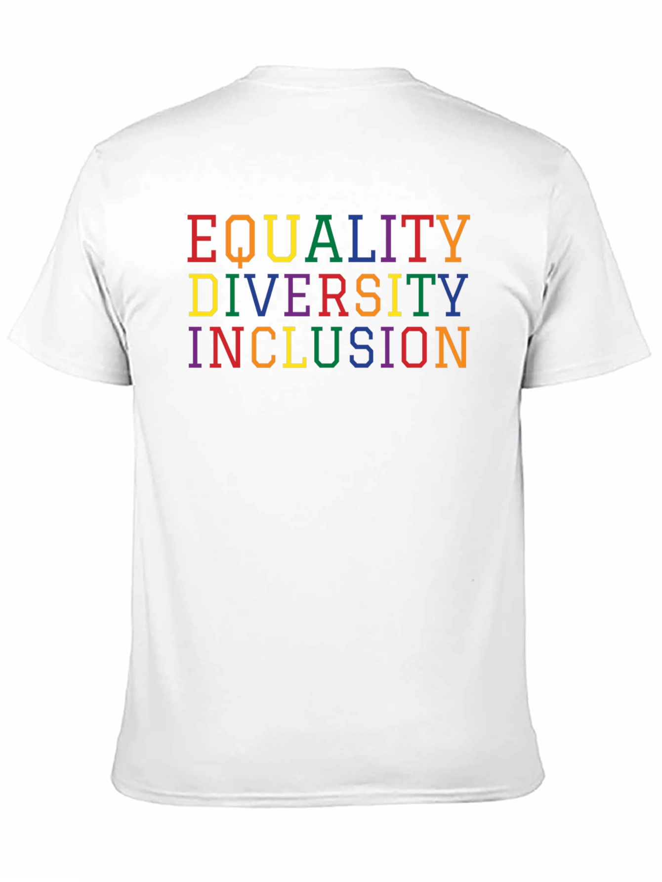 Equality Diversity Inclusion Rainbow T-Shirt