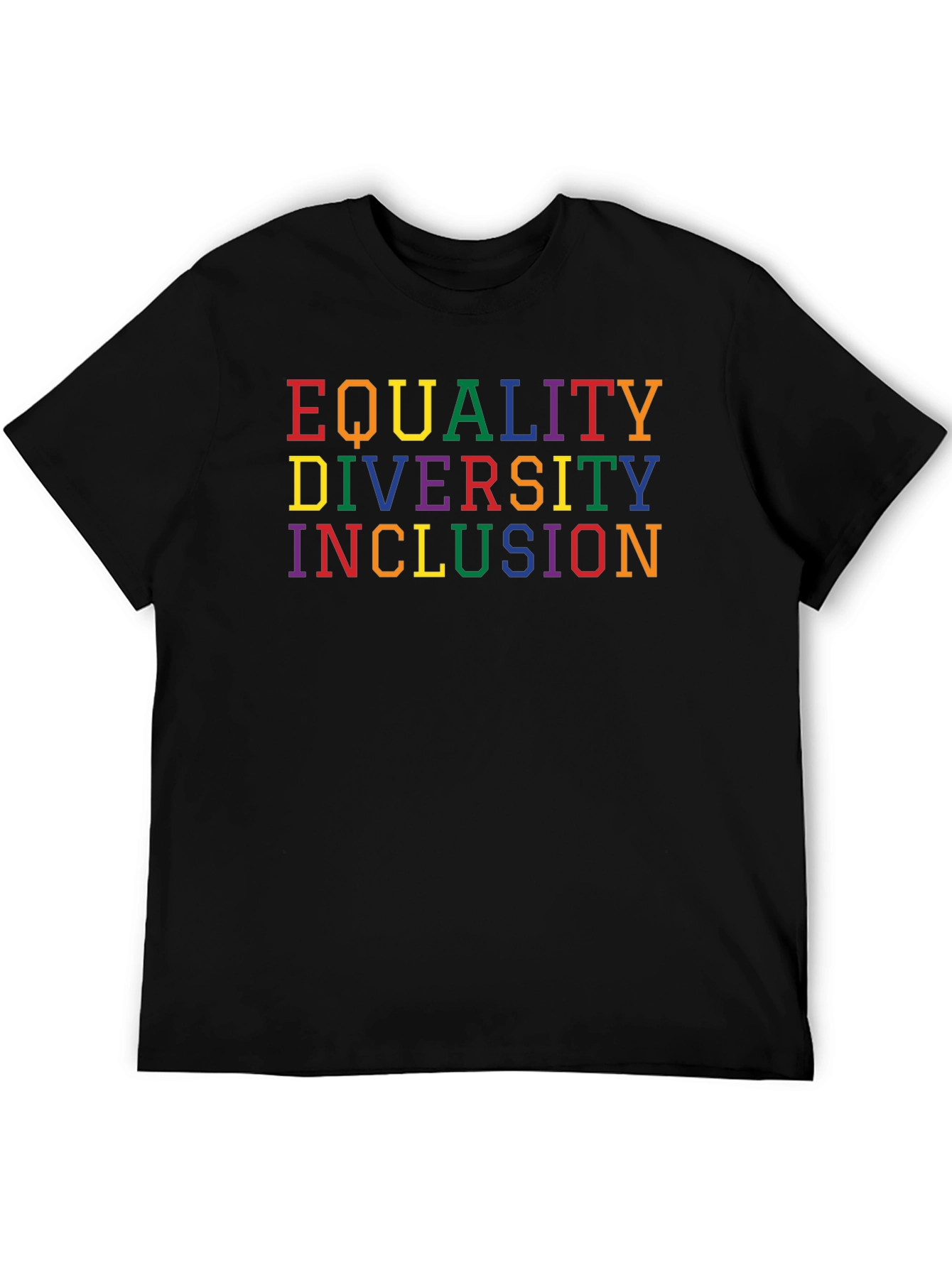 Equality Diversity Inclusion Rainbow T-Shirt