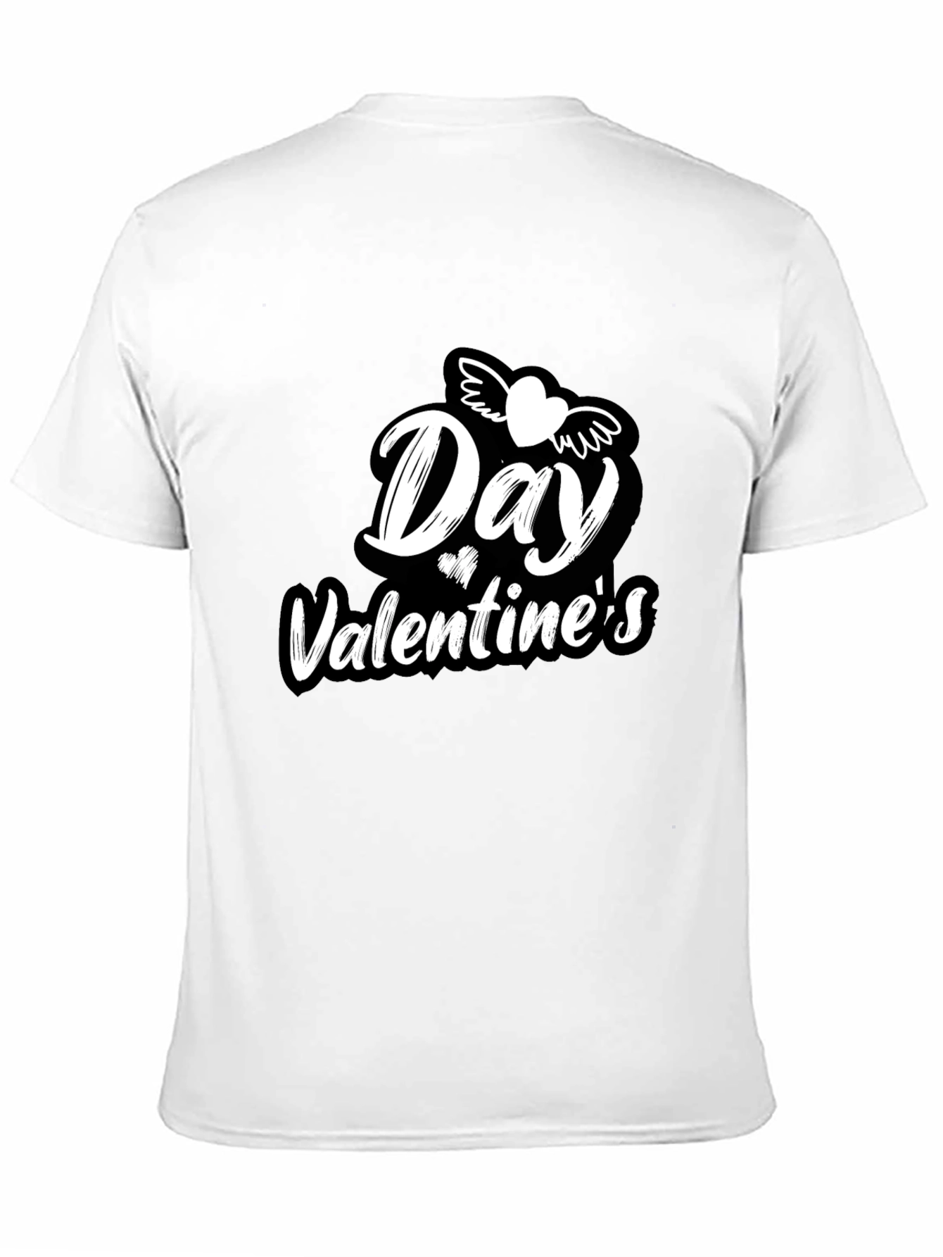 Valentines Day T-Shirt - Heart Wings Graphic Tee