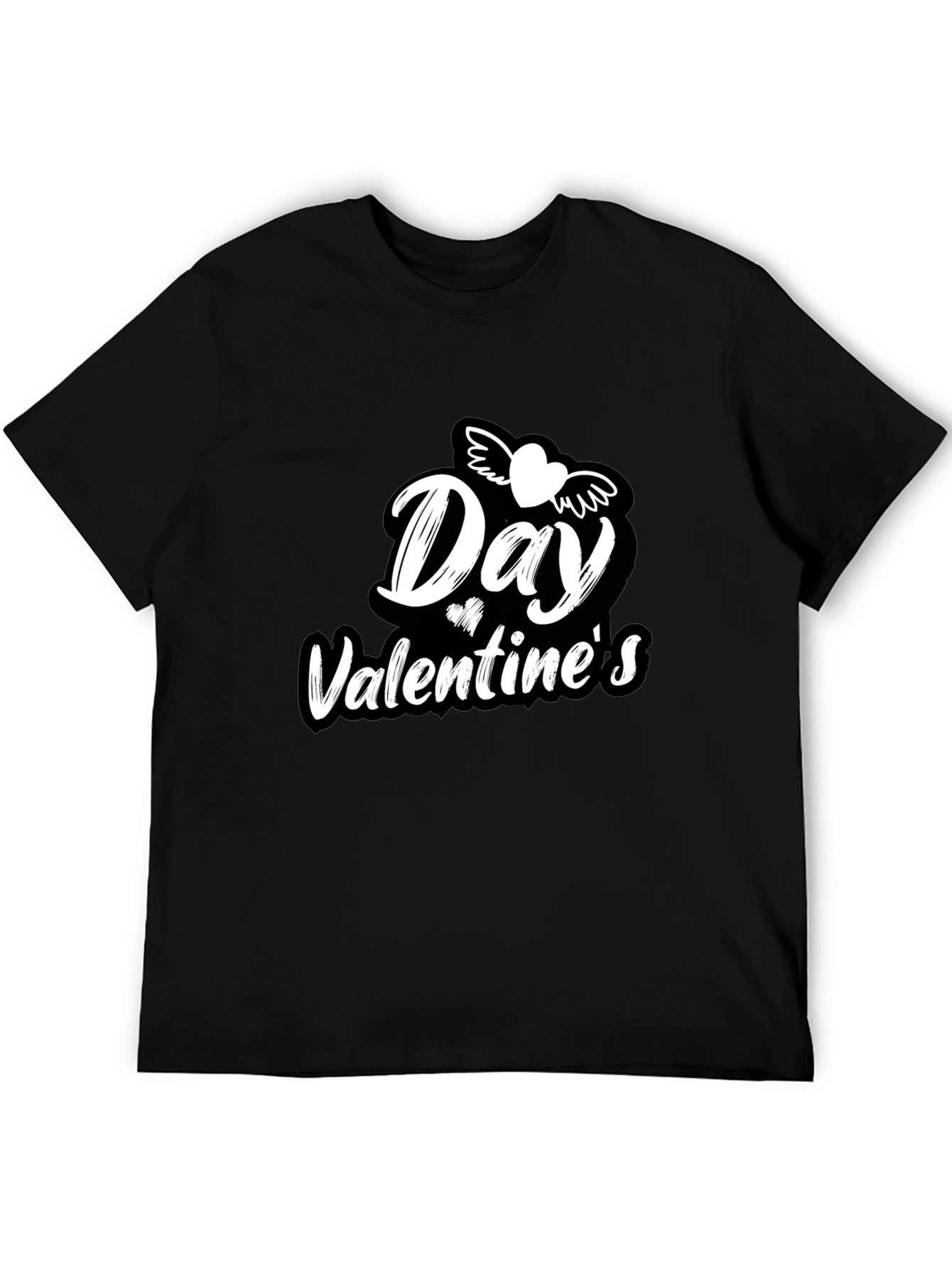 Valentines Day T-Shirt - Heart Wings Graphic Tee
