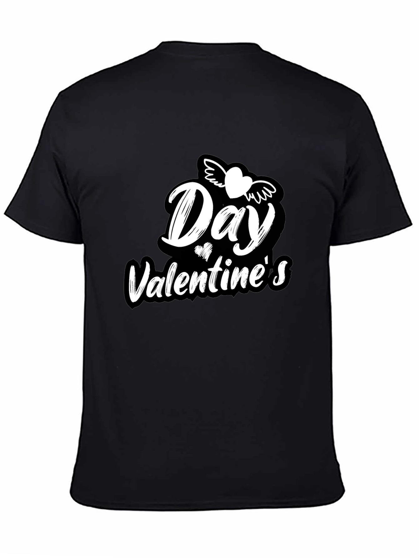 Valentines Day T-Shirt - Heart Wings Graphic Tee
