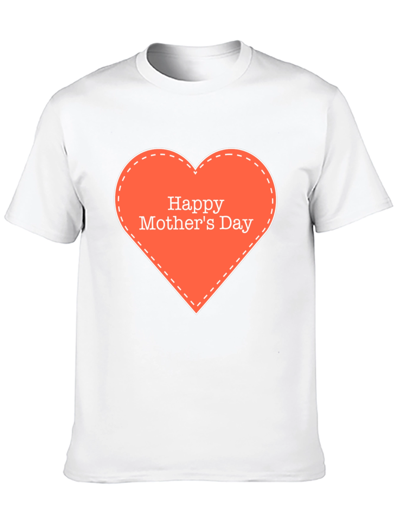 Happy Mothers Day Heart Graphic Tee