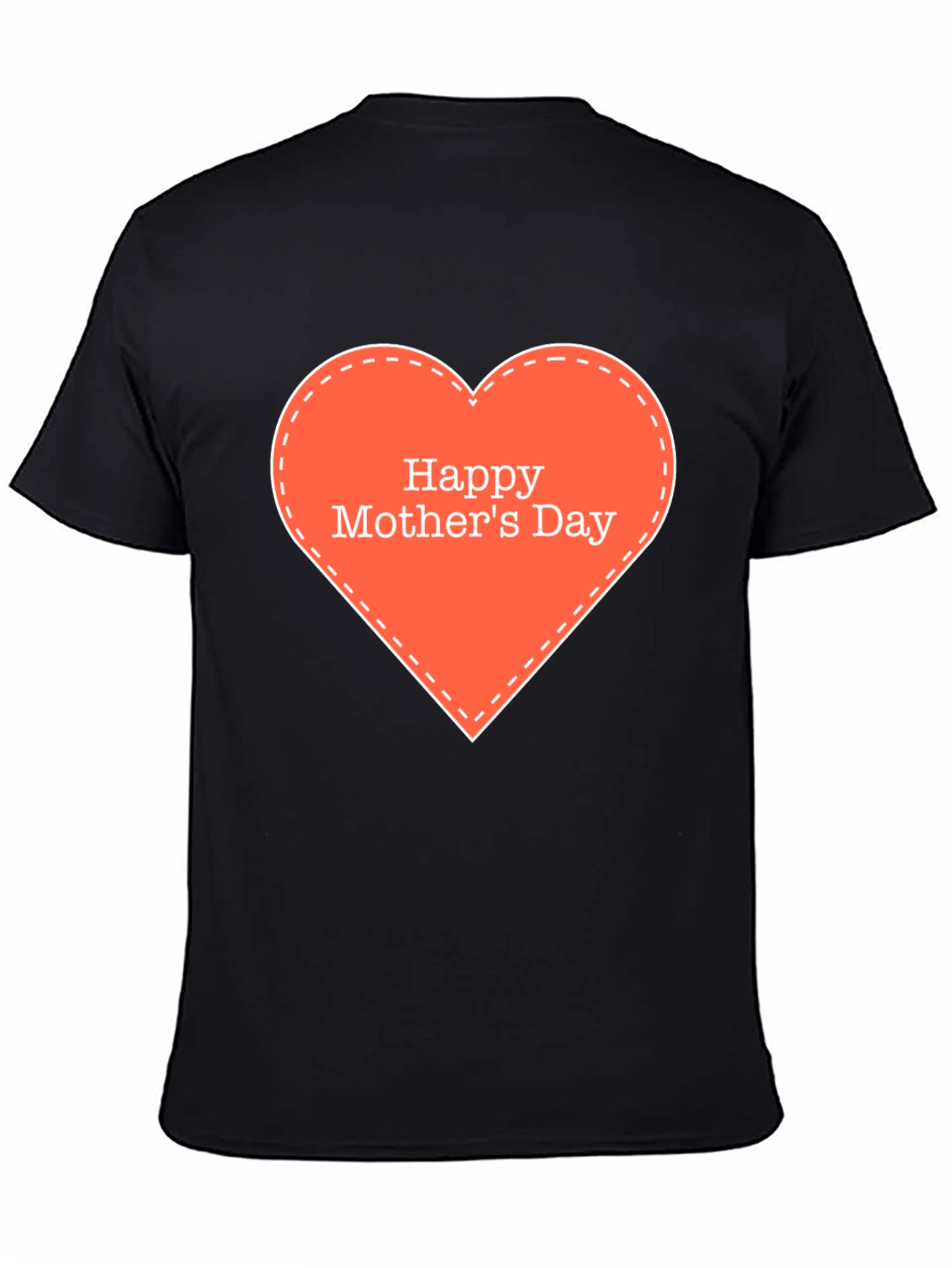 Happy Mothers Day Heart Graphic Tee