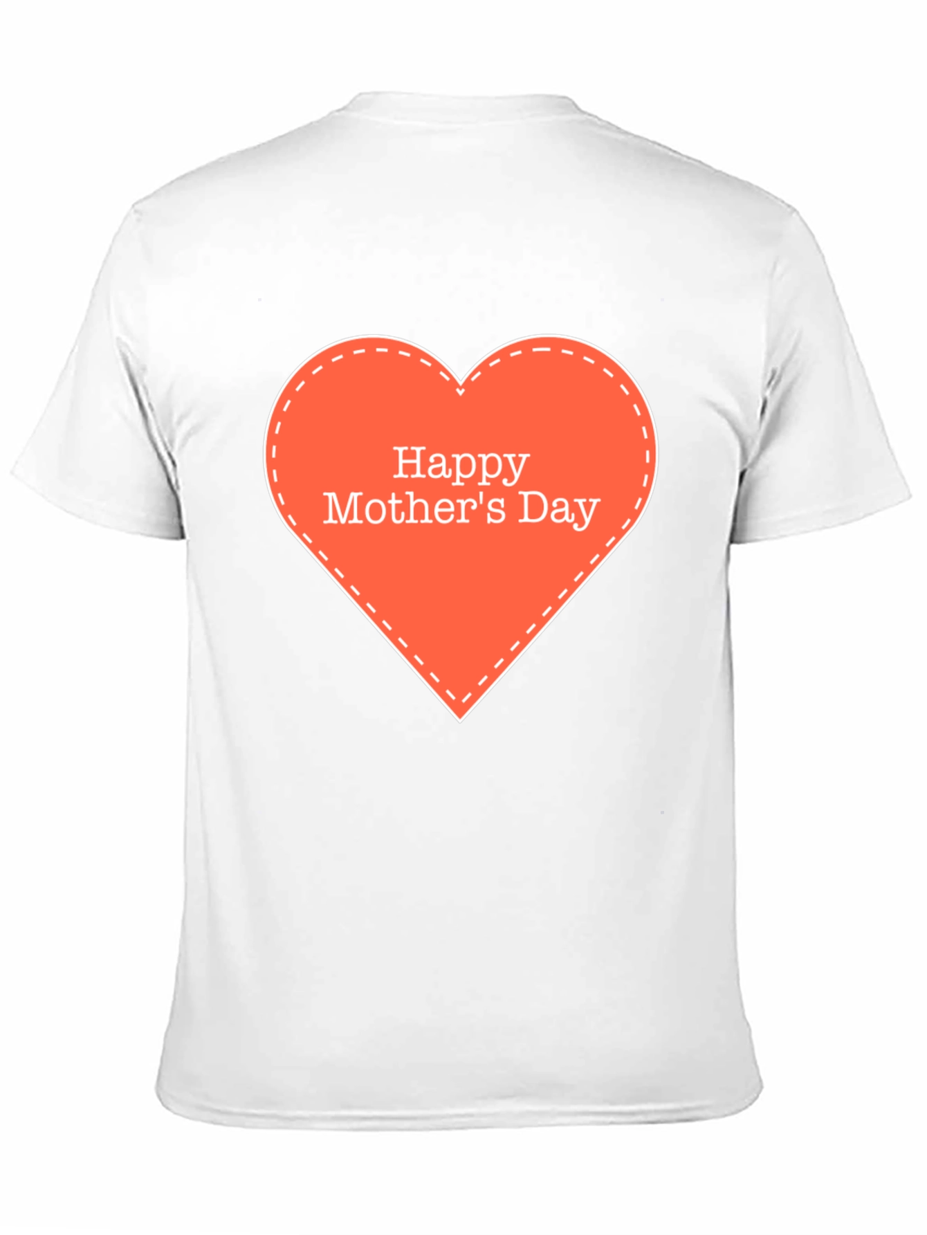 Happy Mothers Day Heart Graphic Tee