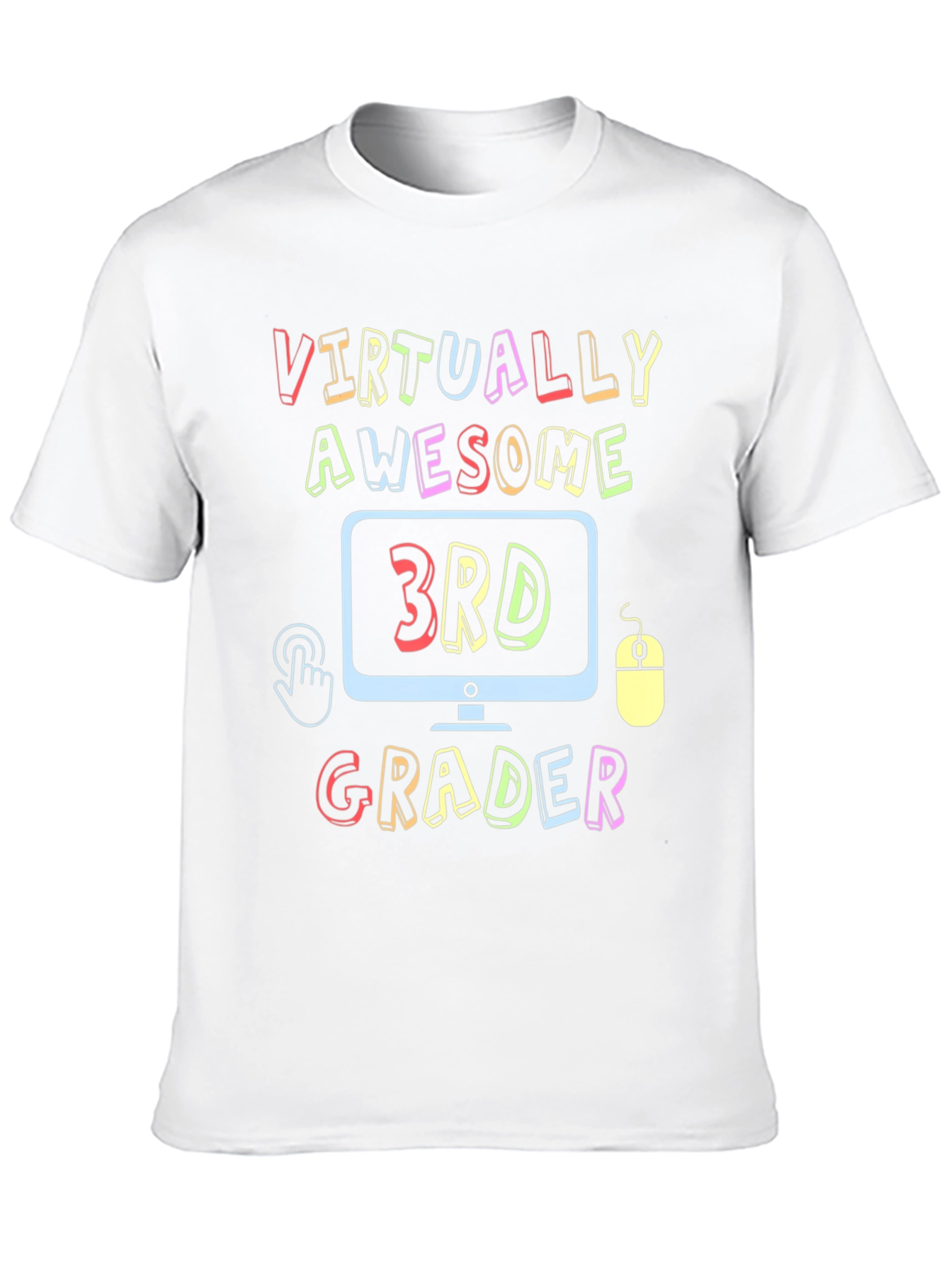 Virtually Awesome 3rd Grader T-Shirt