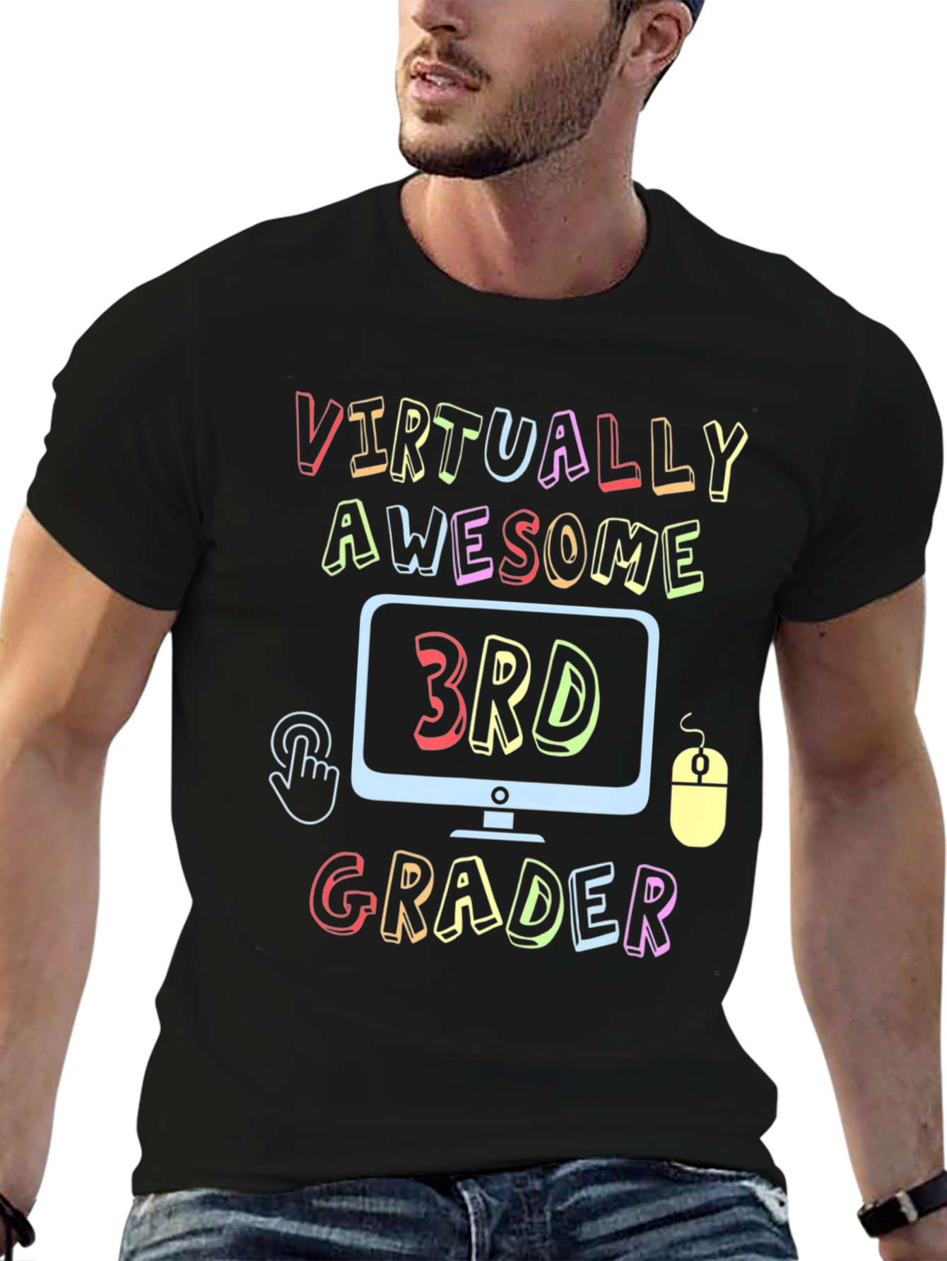 Virtually Awesome 3rd Grader T-Shirt