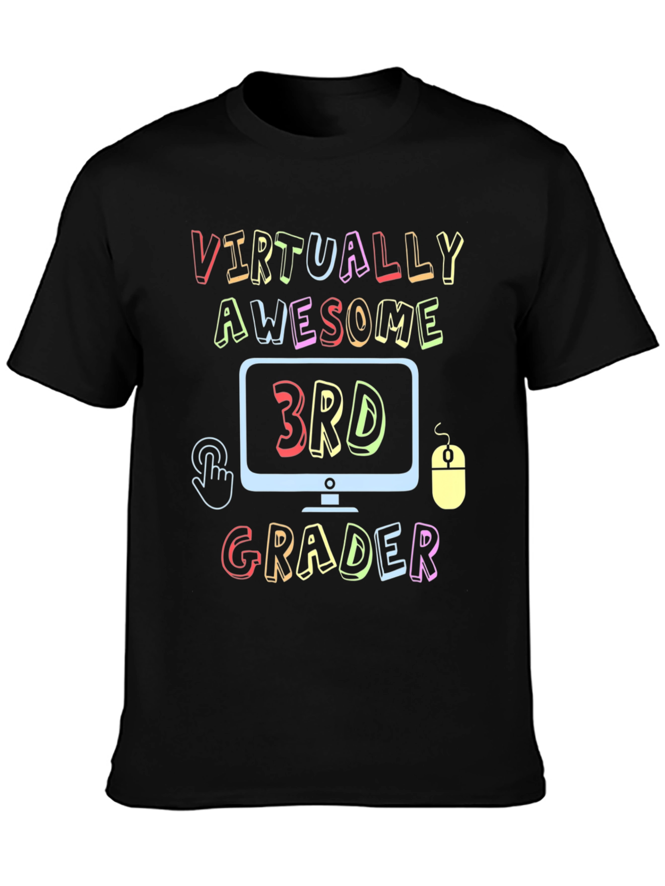 Virtually Awesome 3rd Grader T-Shirt