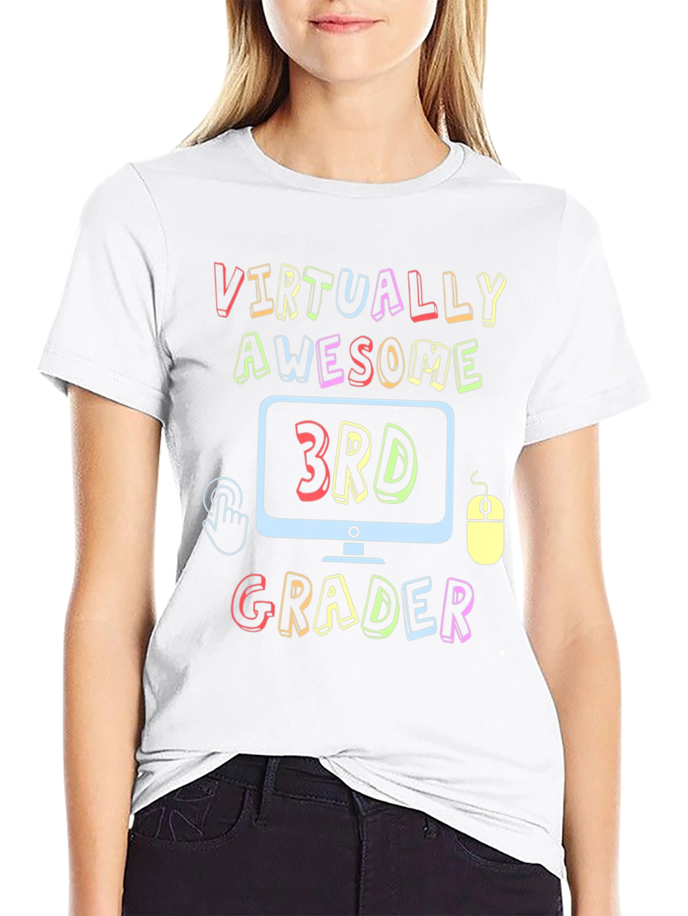 Virtually Awesome 3rd Grader T-Shirt