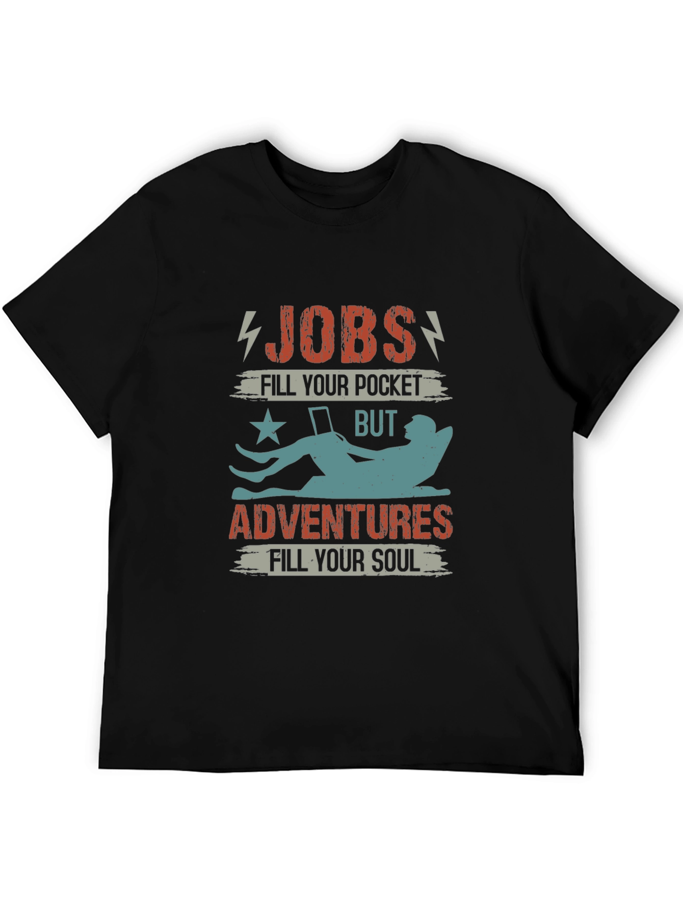 Jobs vs Adventures T-Shirt
