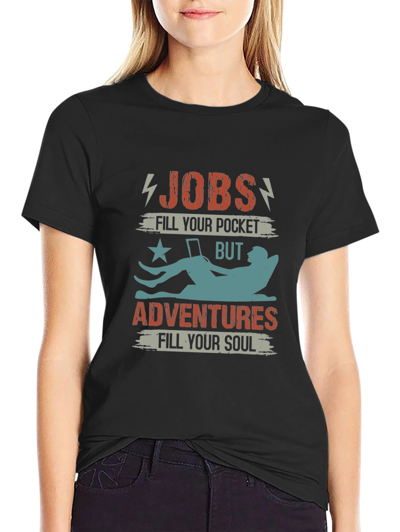 Jobs vs Adventures T-Shirt
