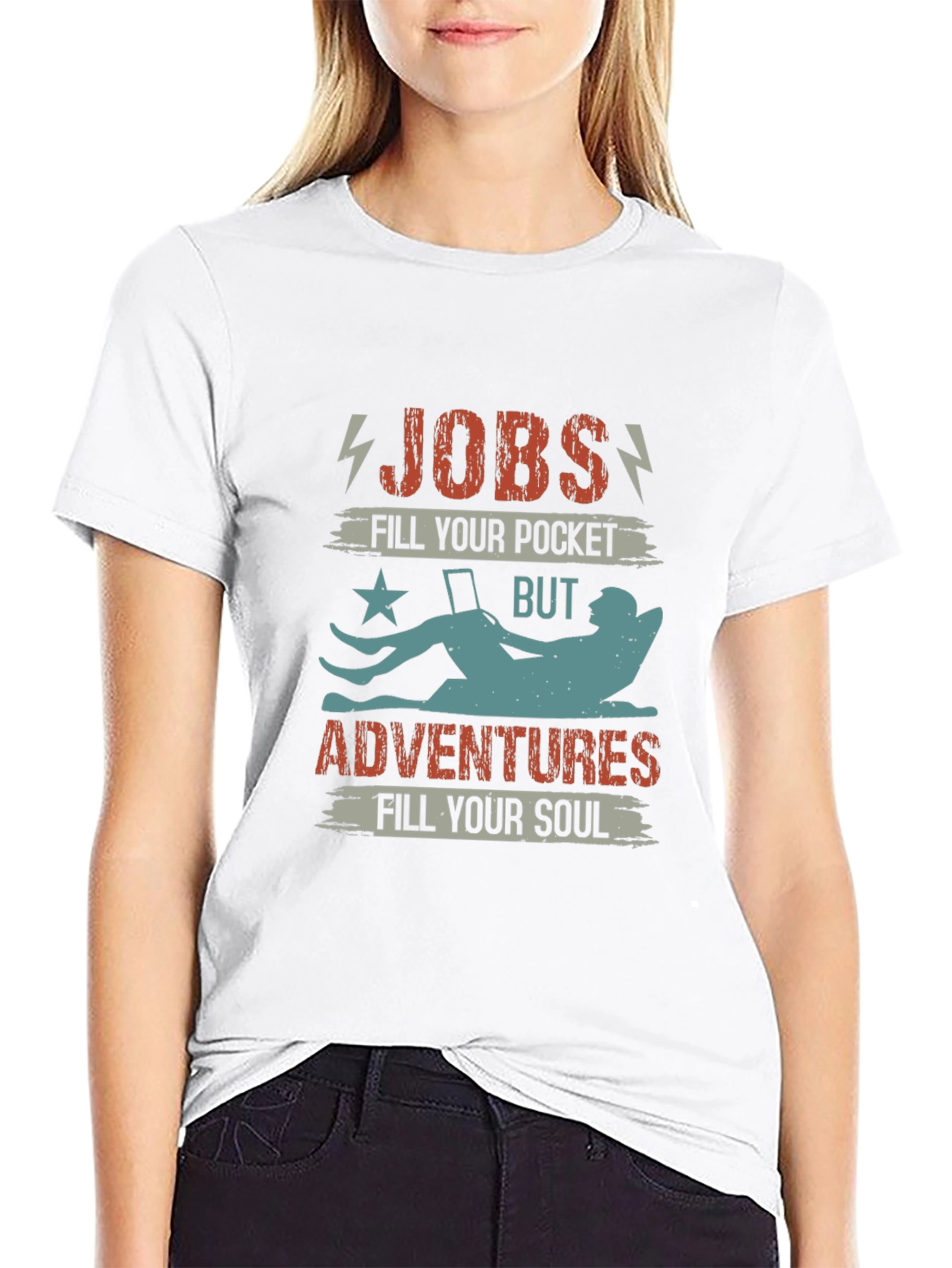 Jobs vs Adventures T-Shirt