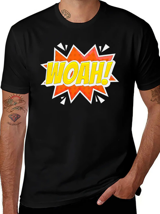Woah Surprise Unisex Casual T-Shirt – Clean Design For Daily Comfort