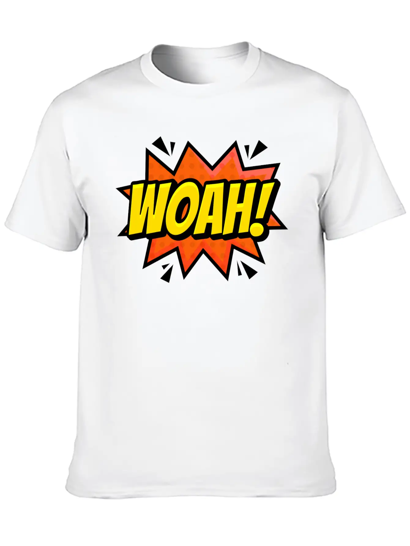 Woah Surprise Unisex Casual T-Shirt – Clean Design For Daily Comfort