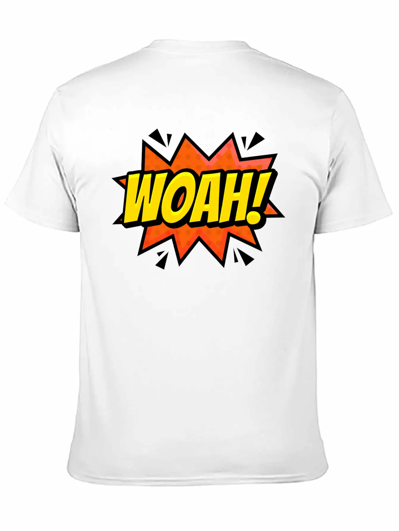 Woah Surprise Unisex Casual T-Shirt – Clean Design For Daily Comfort