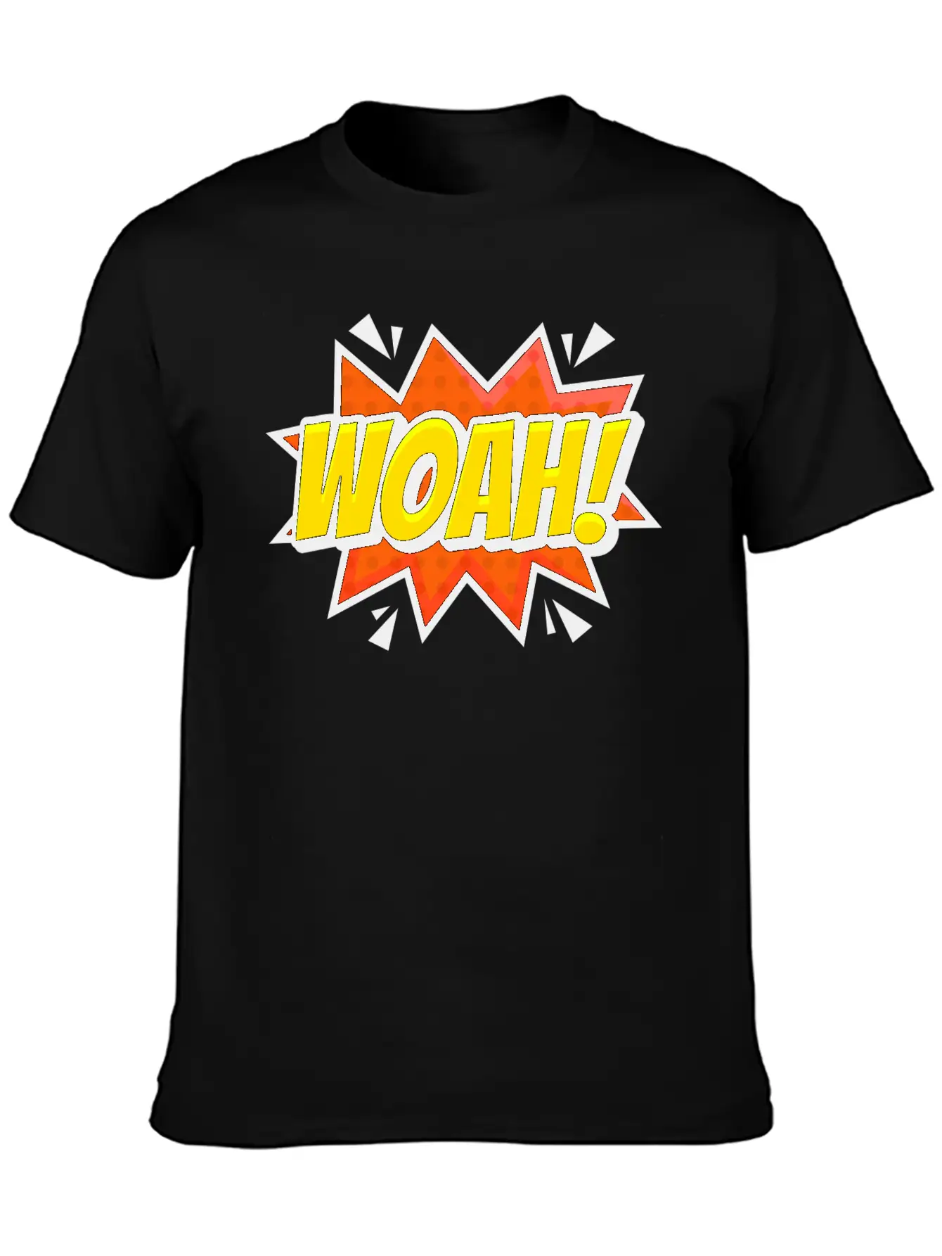 Woah Surprise Unisex Casual T-Shirt – Clean Design For Daily Comfort