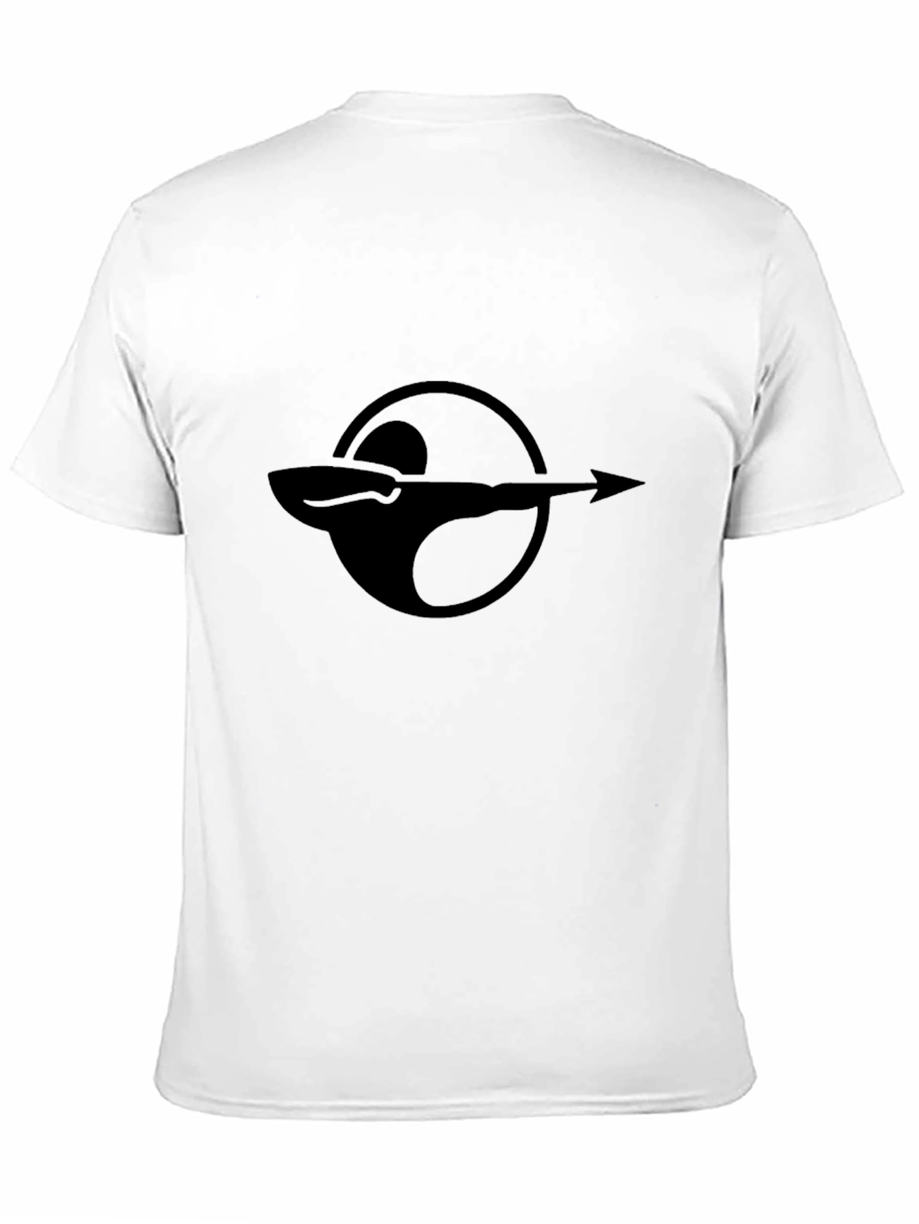 Archer Graphic Tee - Minimalist Black T-Shirt