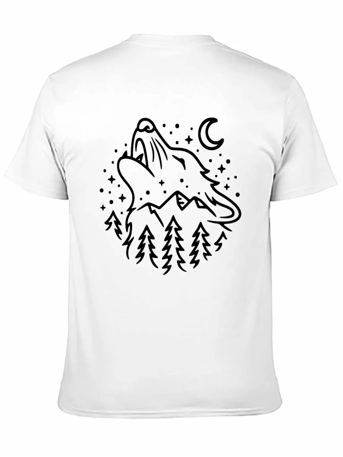 Wolf Dog Wolf Head Wolves - Wolf Unisex Casual T-Shirt – Clean Design For Daily Comfort