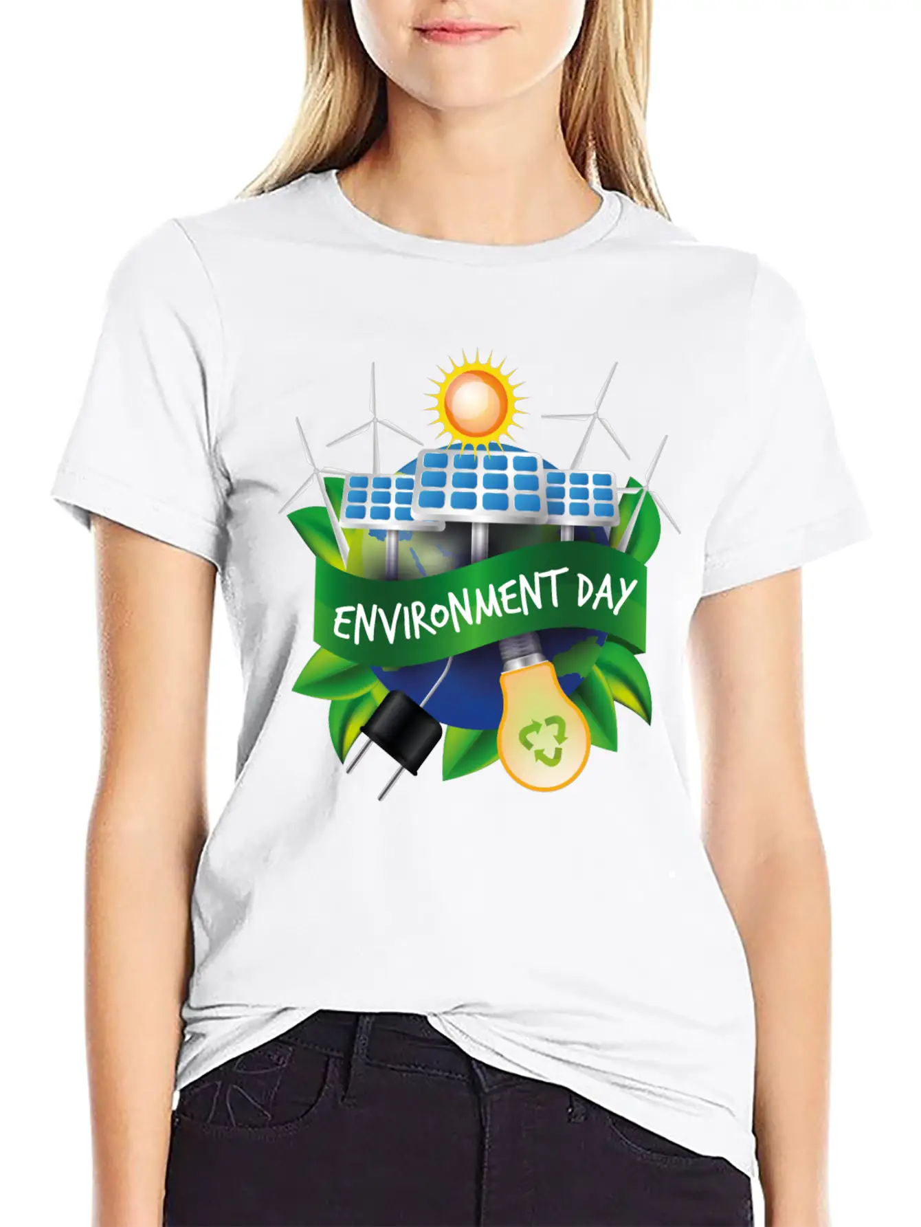 World Environment Day Working Together To Protect Unisex Casual T-Shirt – Clean Design For Daily Comfort