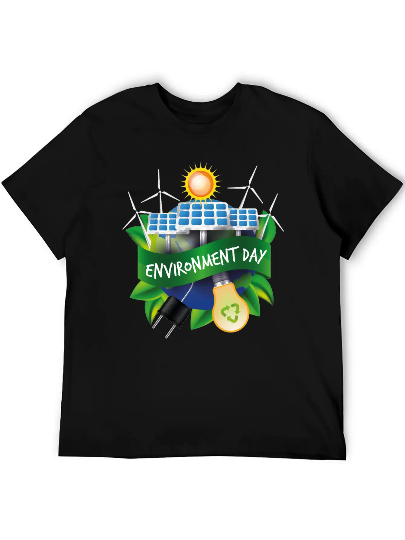 World Environment Day Working Together To Protect Unisex Casual T-Shirt – Clean Design For Daily Comfort